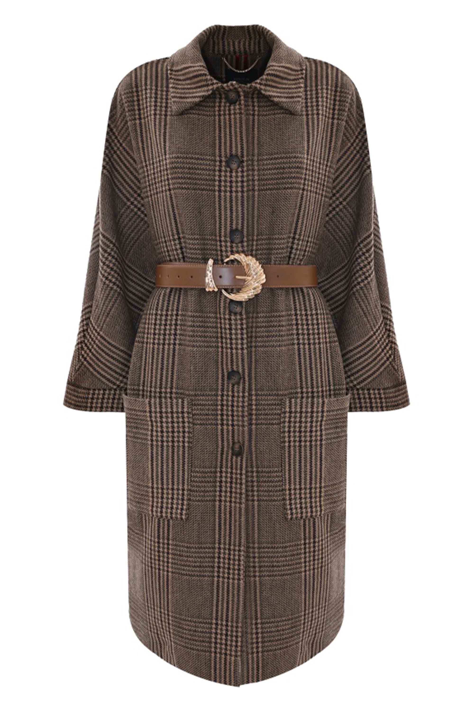 Cappotto con tasche e cintura - Cappotto Cariddi - Image 5