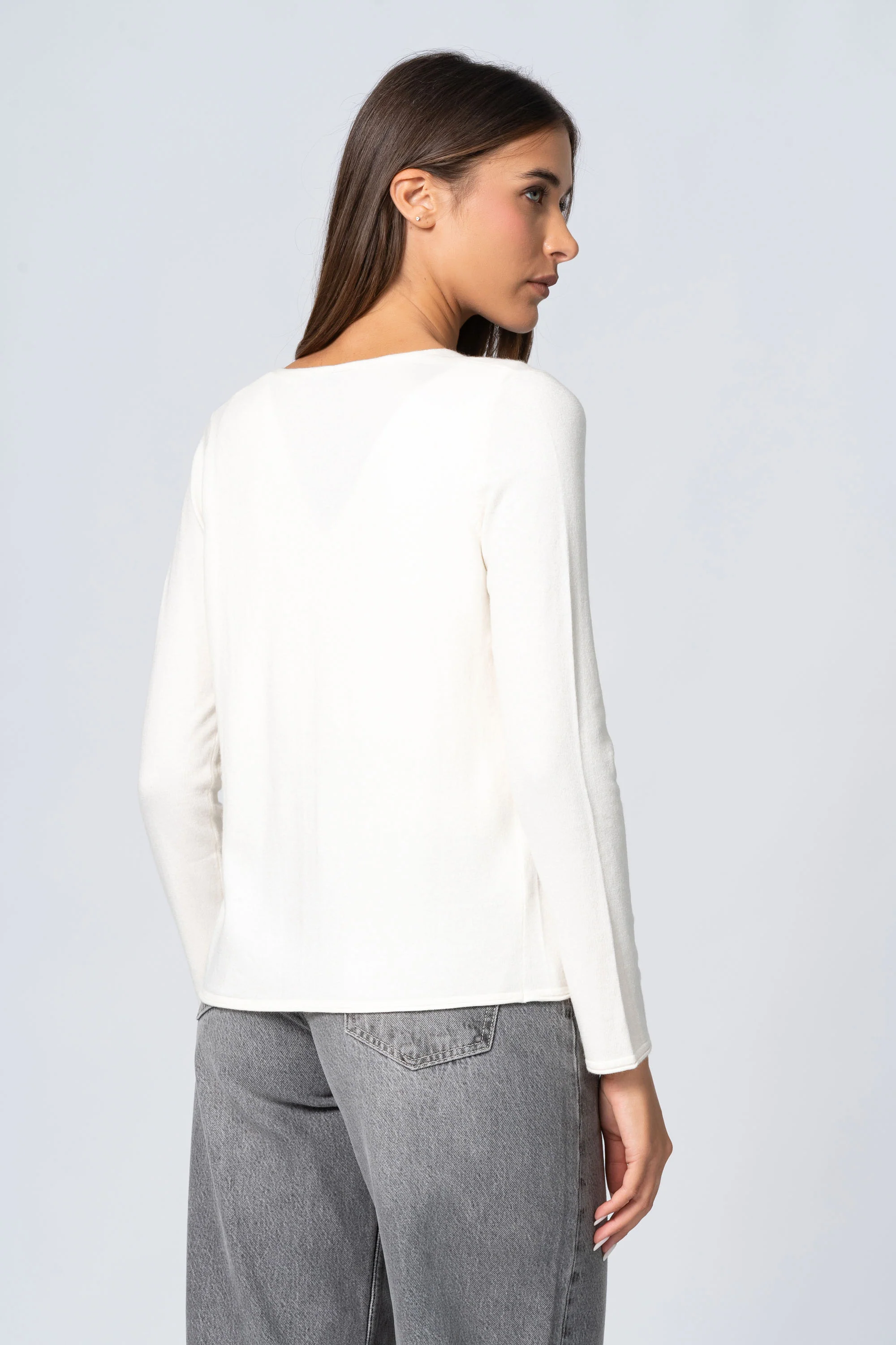 Cardigan con chiusura a fiocco - Maglia Cardigan M/L ONEX - Image 8