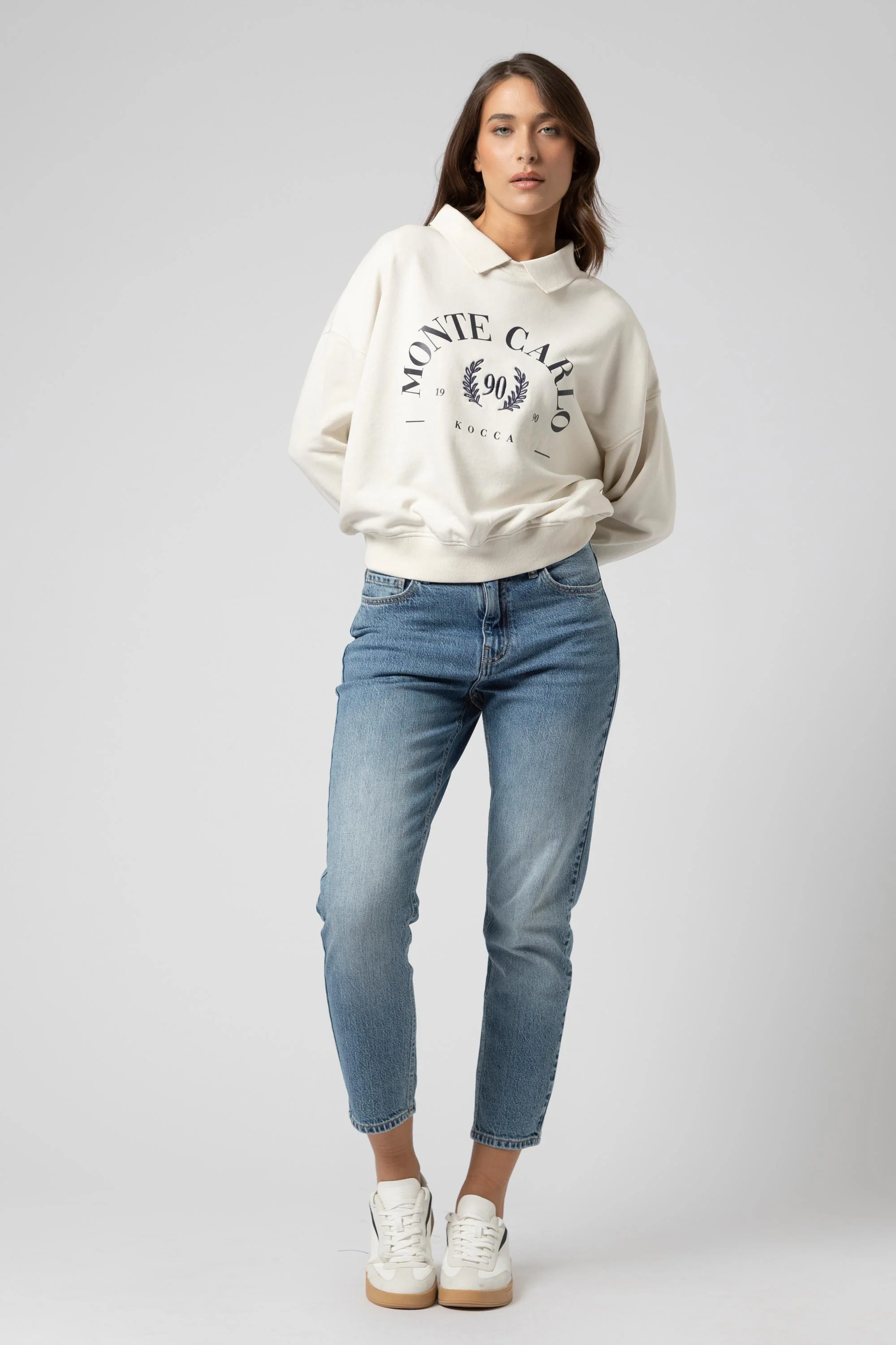 Felpa con colletto - Sweatshirt DOLORESX - Image 2