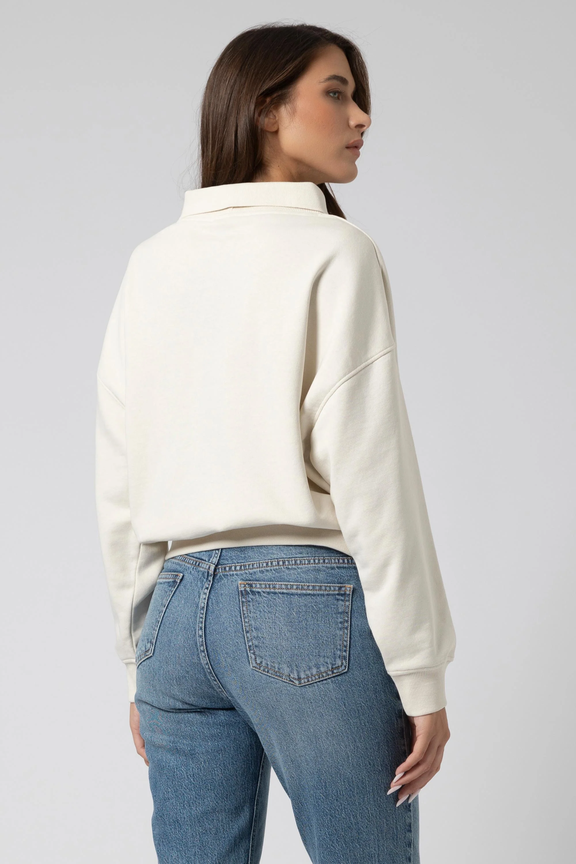 Felpa con colletto - Sweatshirt DOLORESX - Image 4