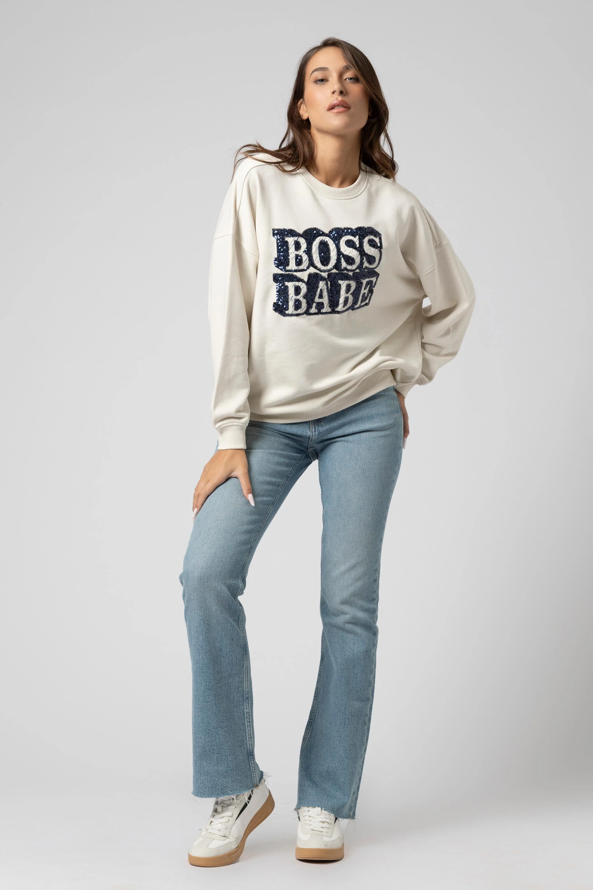 Felpa con stampa lettering - Sweatshirt BULMANX - Image 2