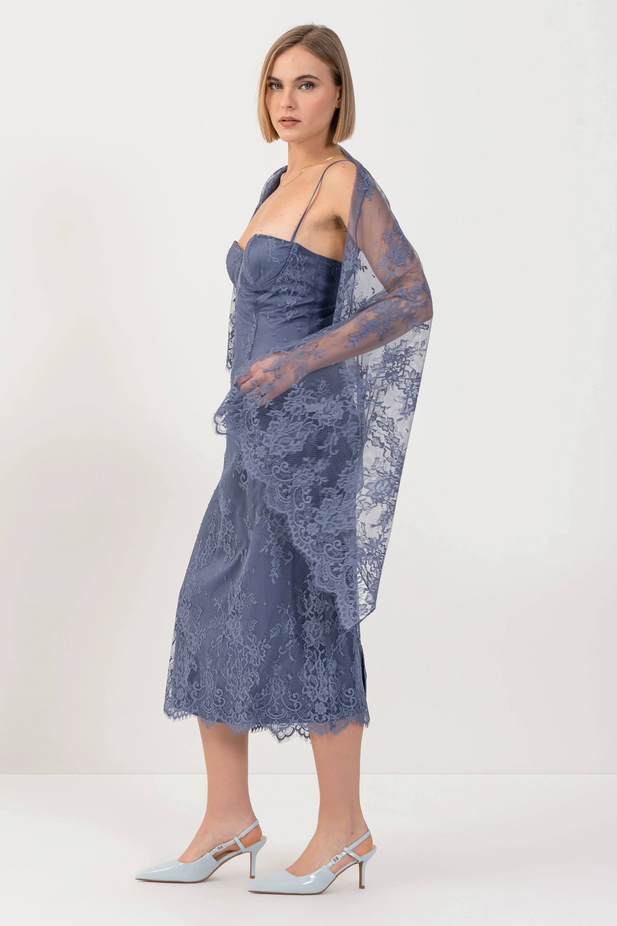 Foulard in pizzo - FOULARD  LACEX - Image 2