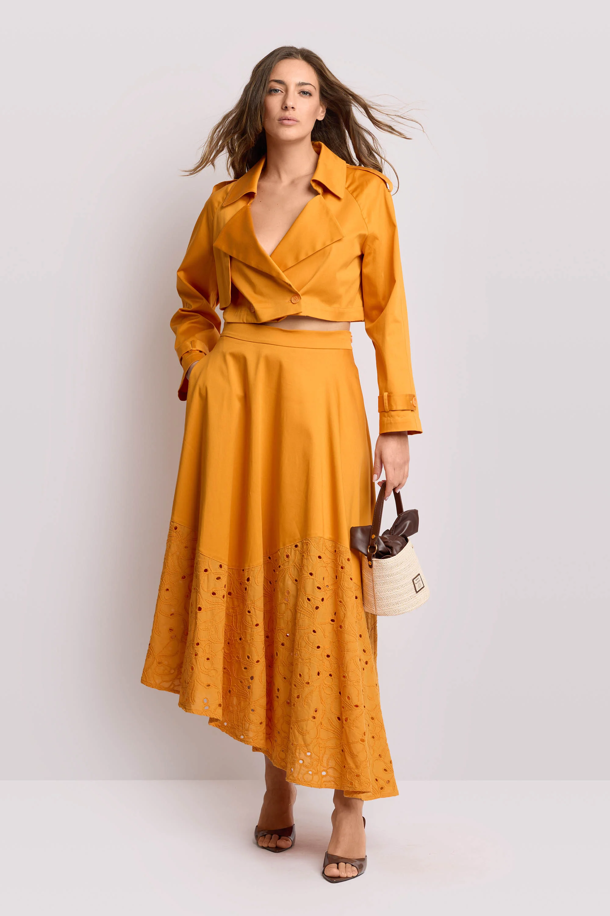 Giacca corta stile trench - Trench AGONE - Image 2