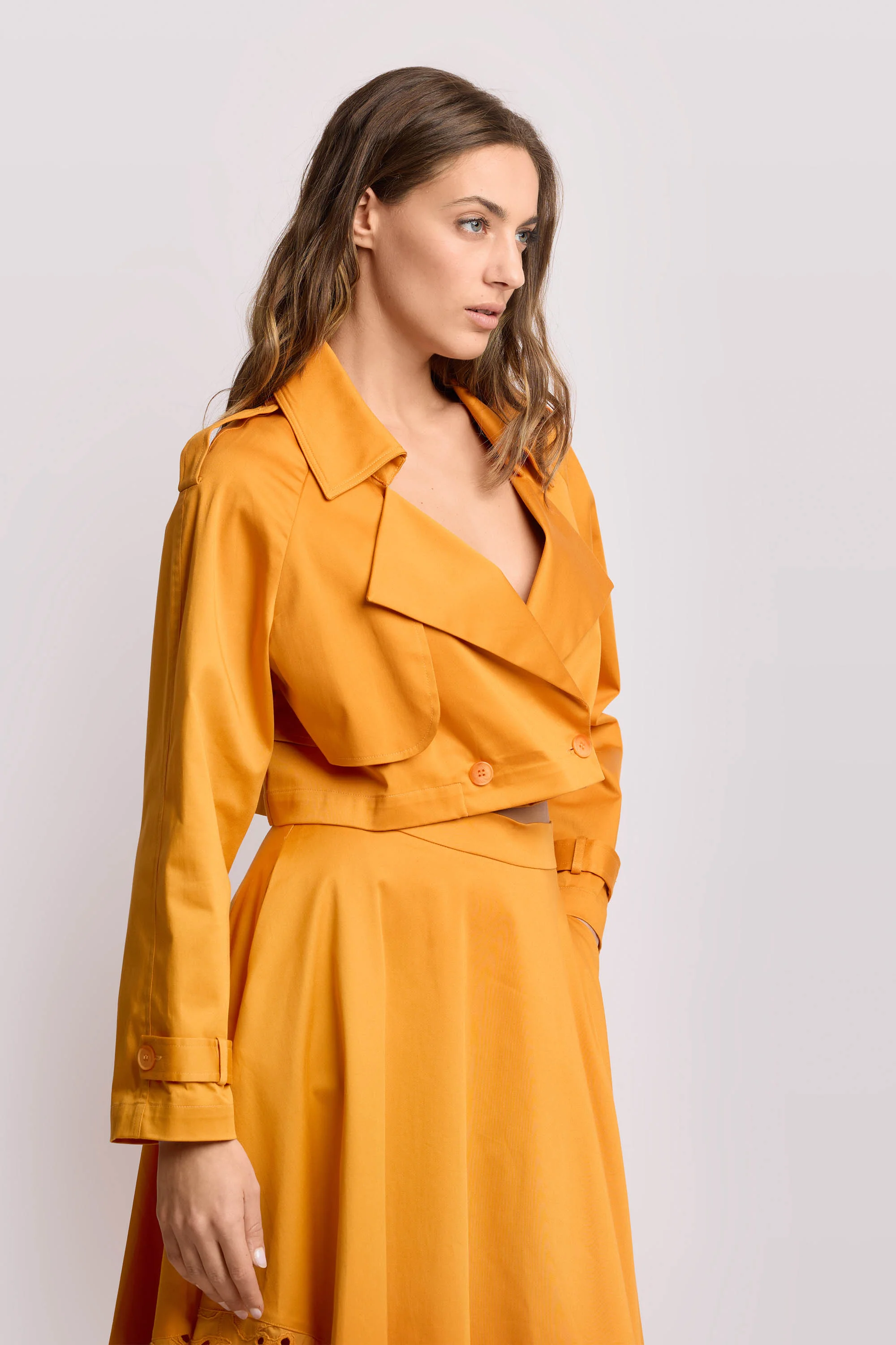 Giacca corta stile trench - Trench AGONE - Image 4