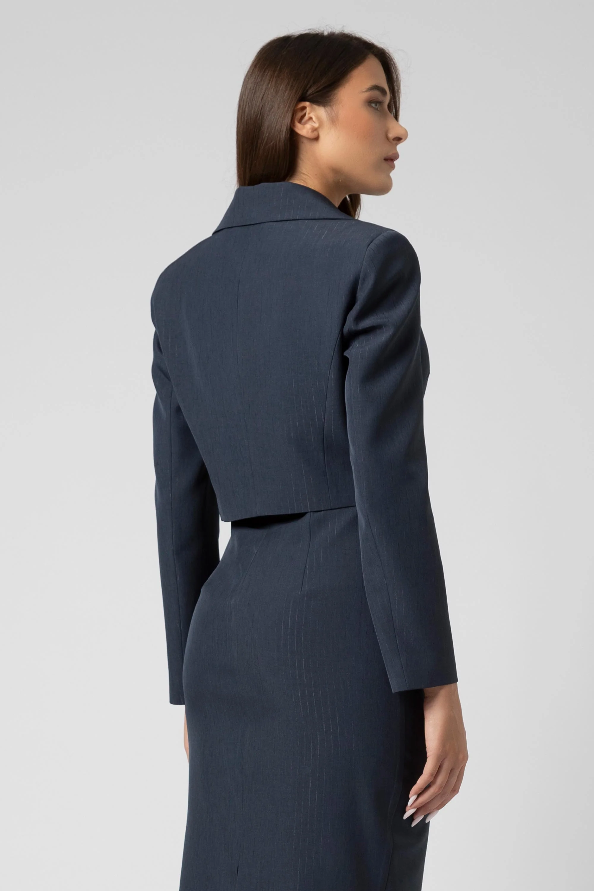 Giacca crop a due bottoni - Jacket TROPEZX - Image 4