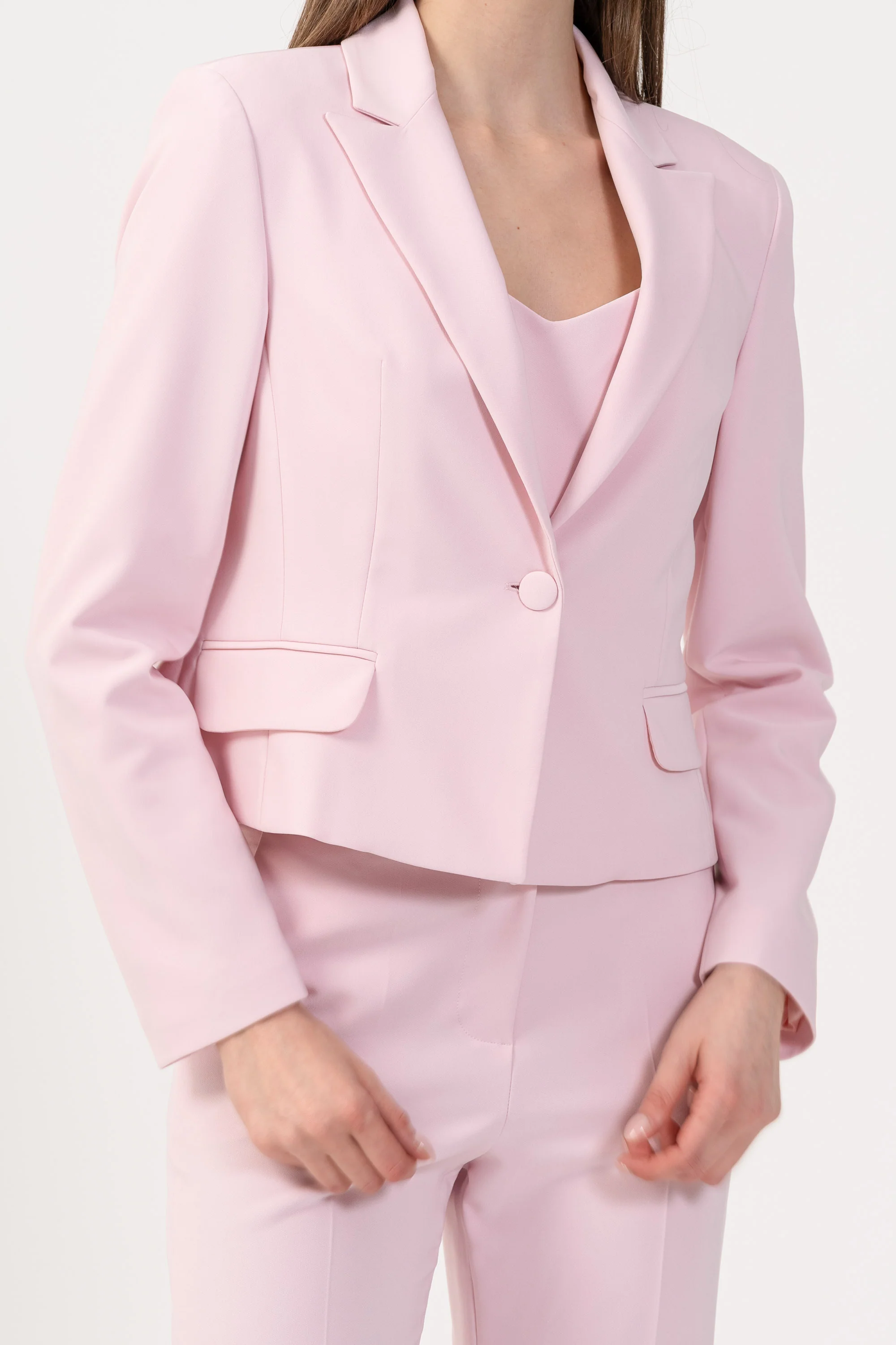 Giacca cropped con revers - GIACCA GIACOX-E - Image 3