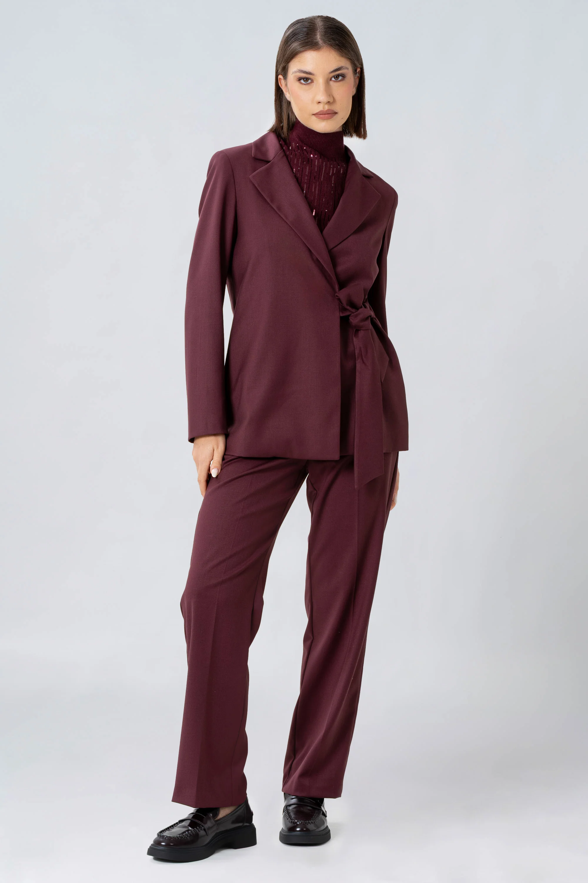 Giacca elegante con nodo - GIACCA TALIKAX - Image 2