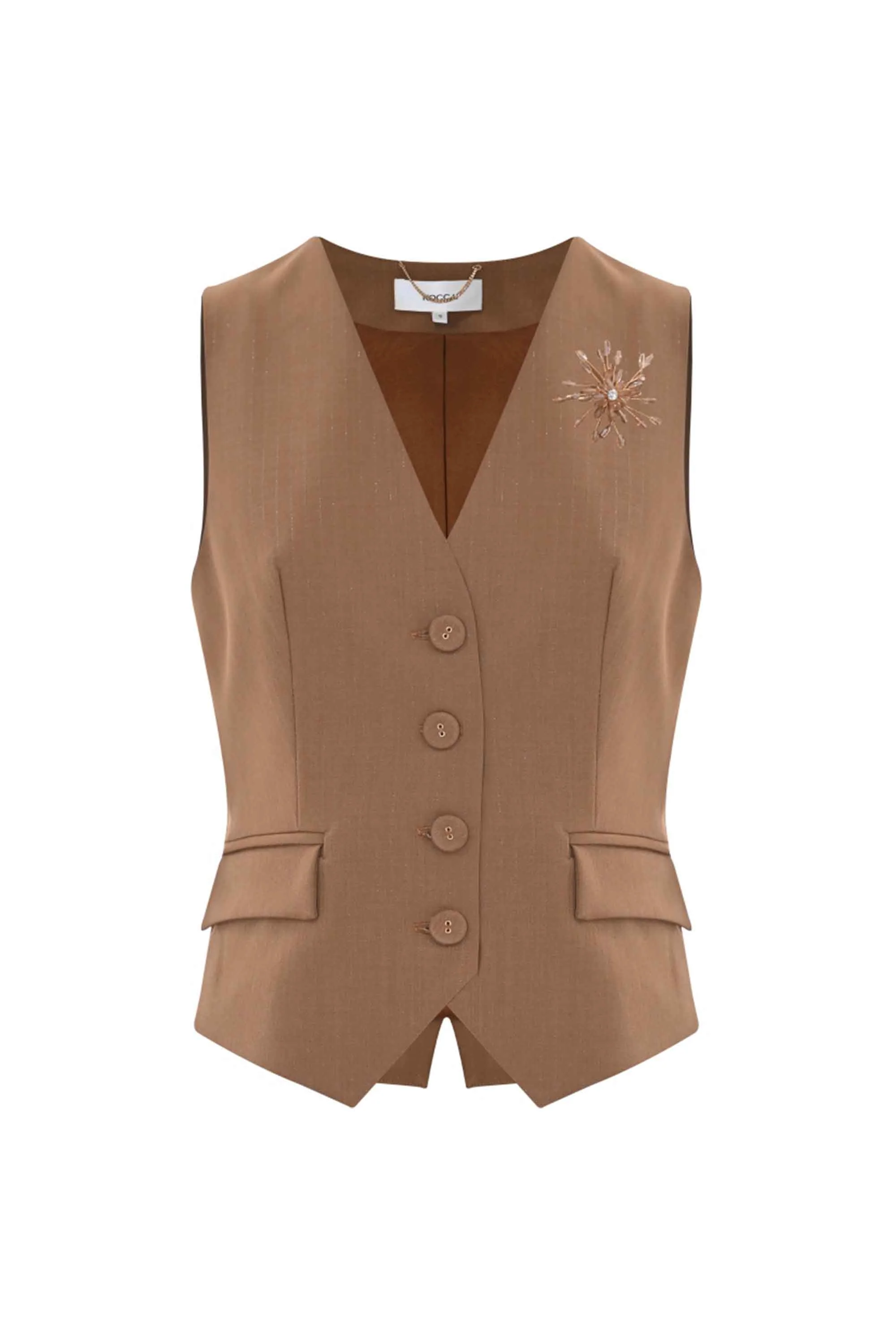 Gilet con spilla - Gilet Elita - Image 5