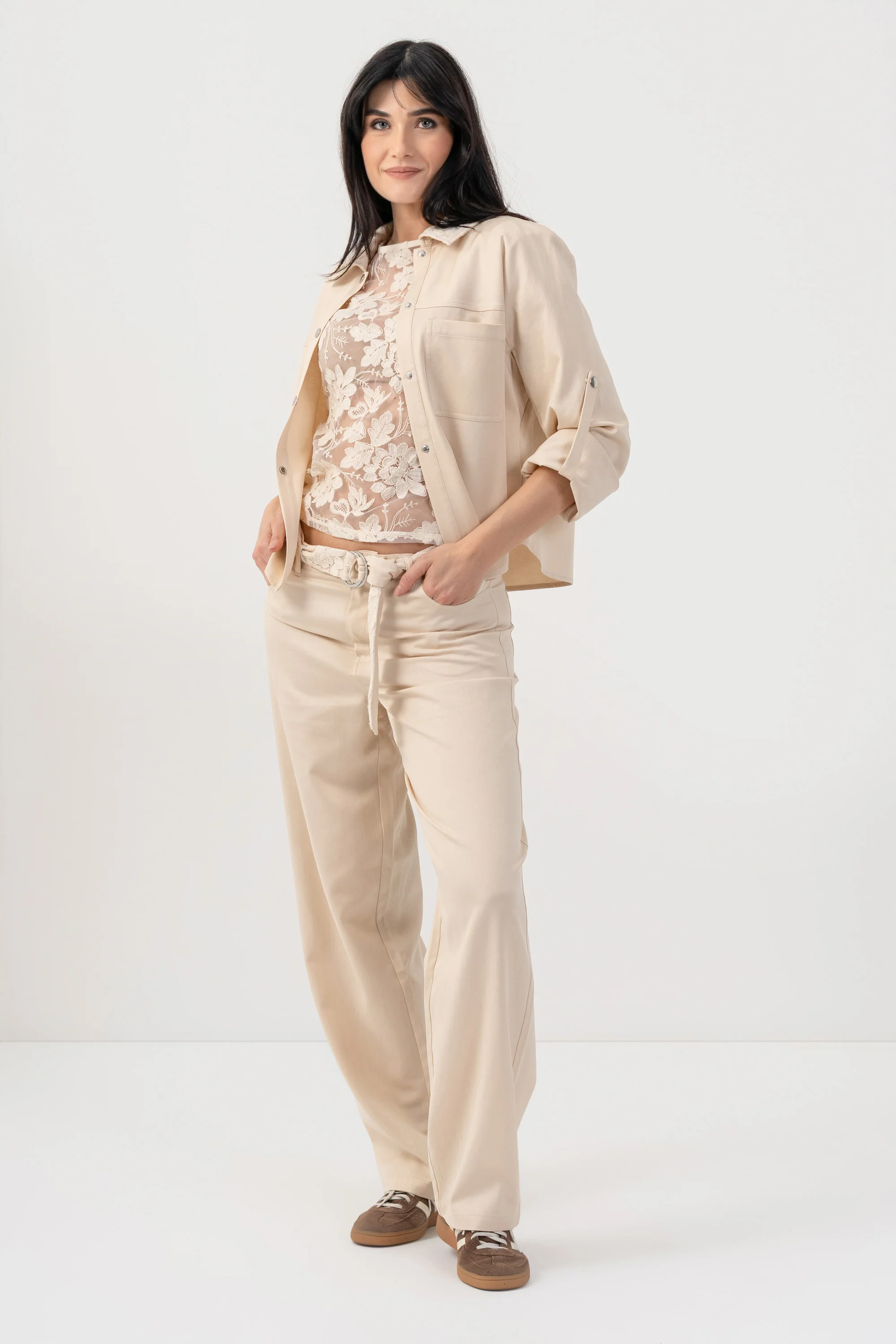 Giubbino con colletto ricamato - CAMICIA KULKARIX - Image 2