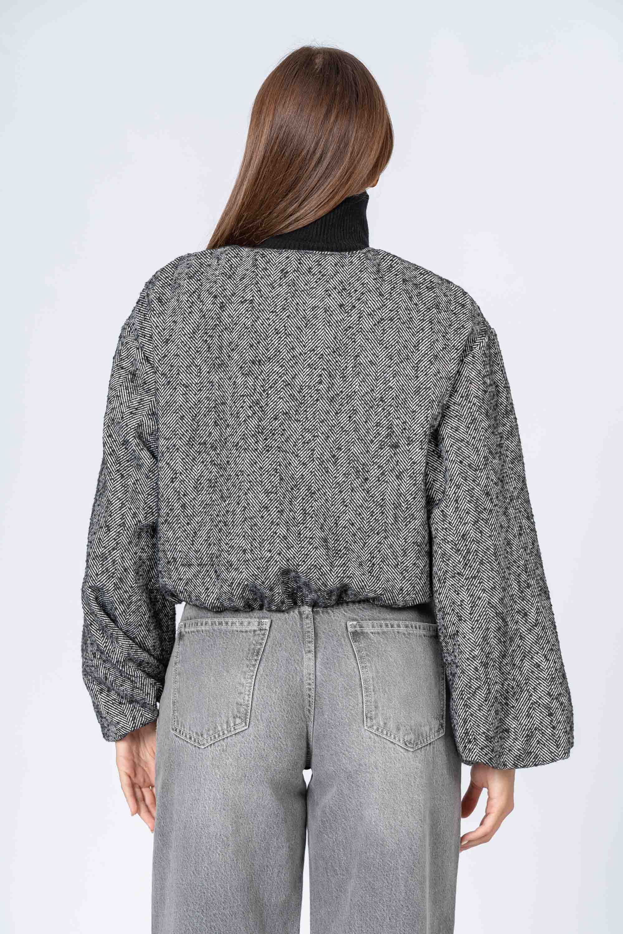 Giubbino corto stile bomber - GIUBBINO TITHIAX - Image 4