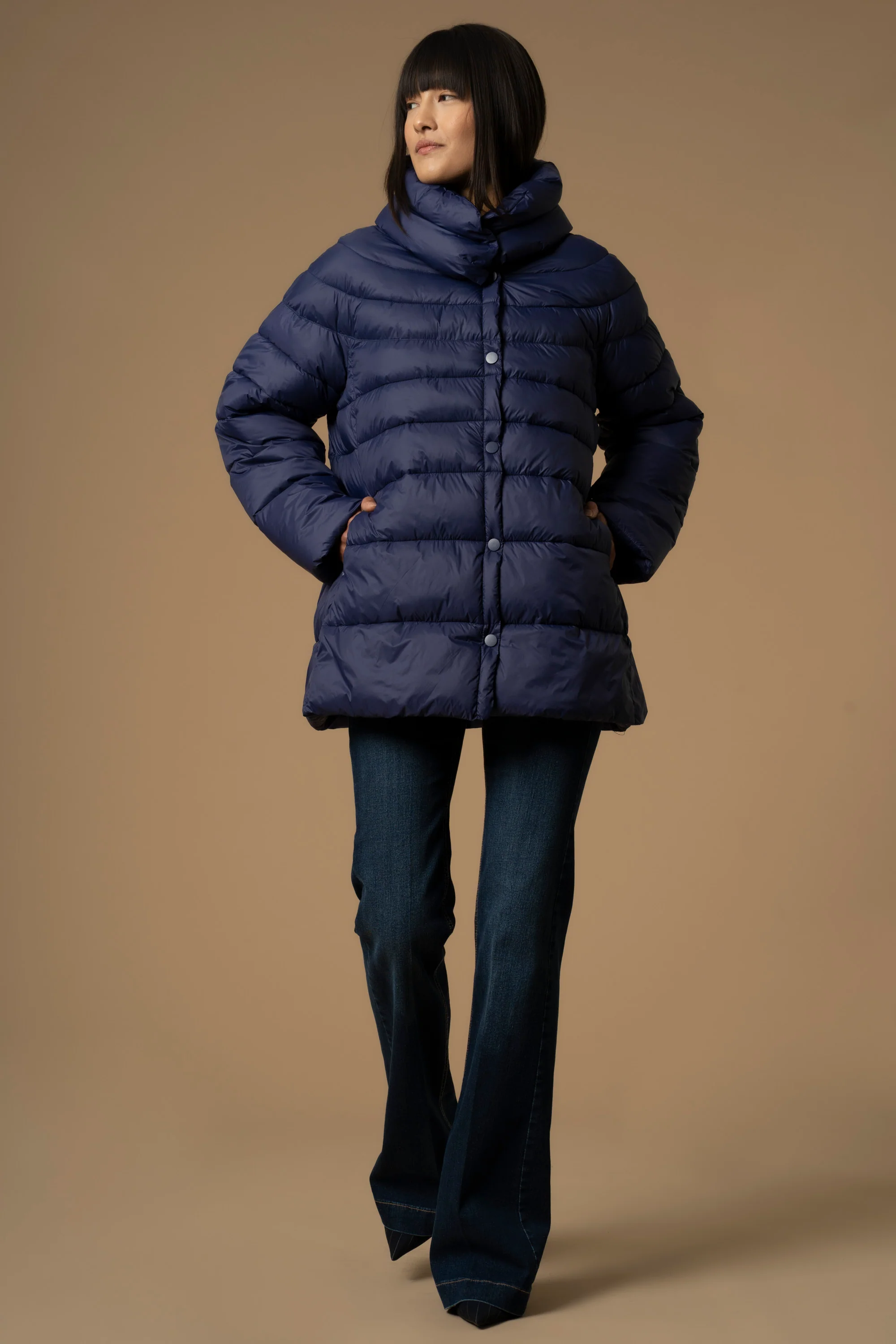 Giubbotto piumino con maxi collo - Giubbotto Piumino Rolando - Image 6