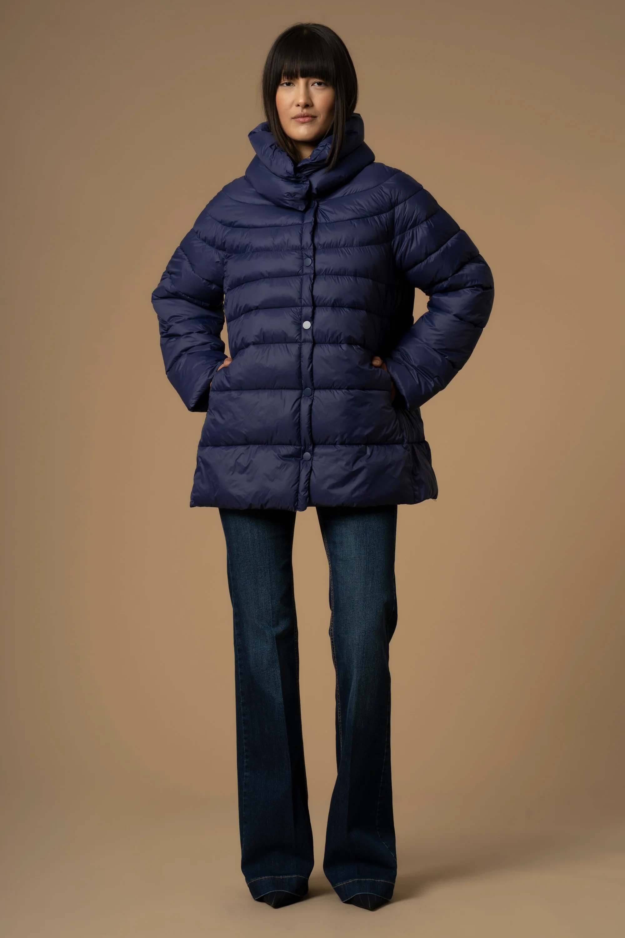 Giubbotto piumino con maxi collo - Giubbotto Piumino Rolando - Image 7