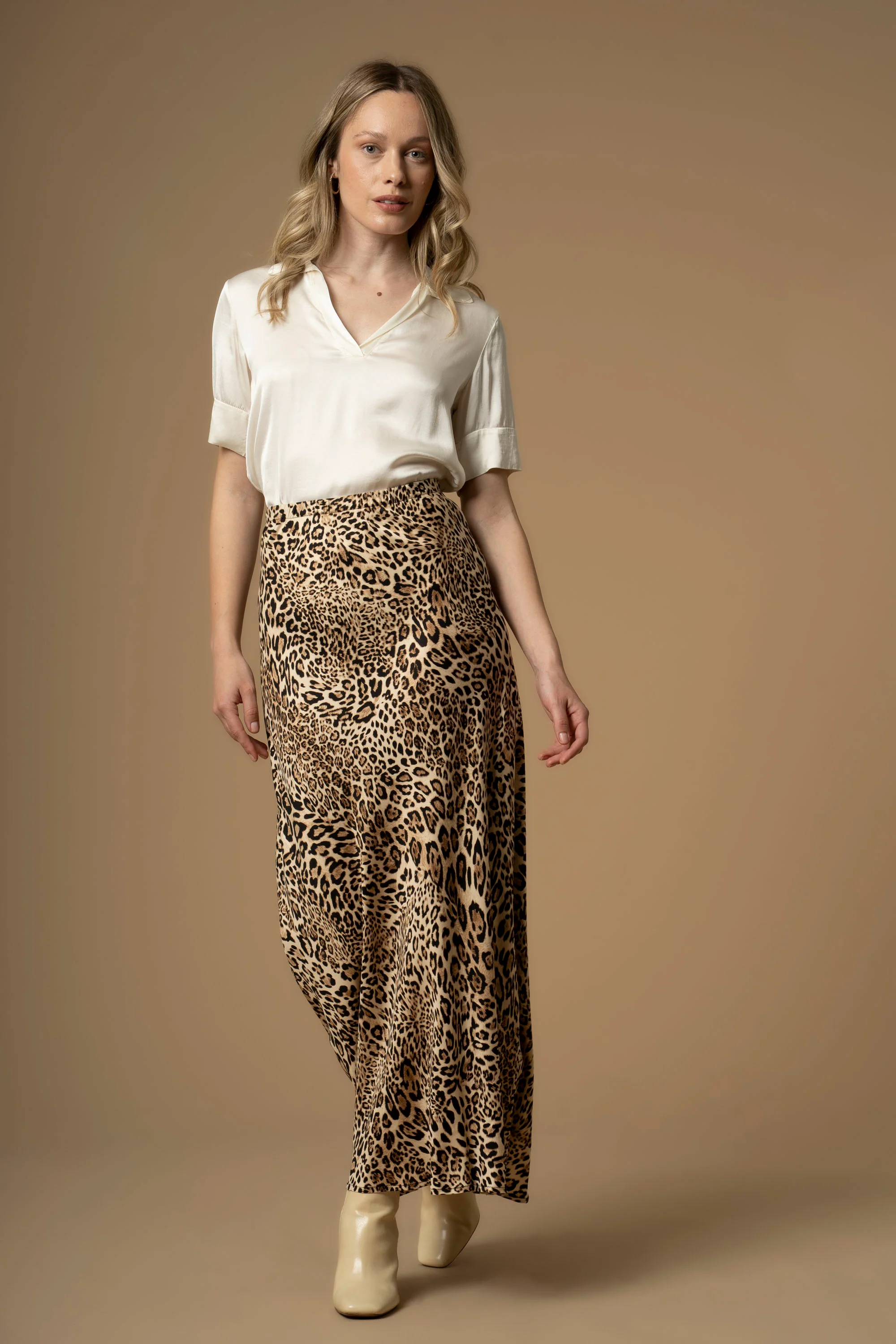 Gonna lunga in fantasia animalier - Gonna Anissia - Image 2