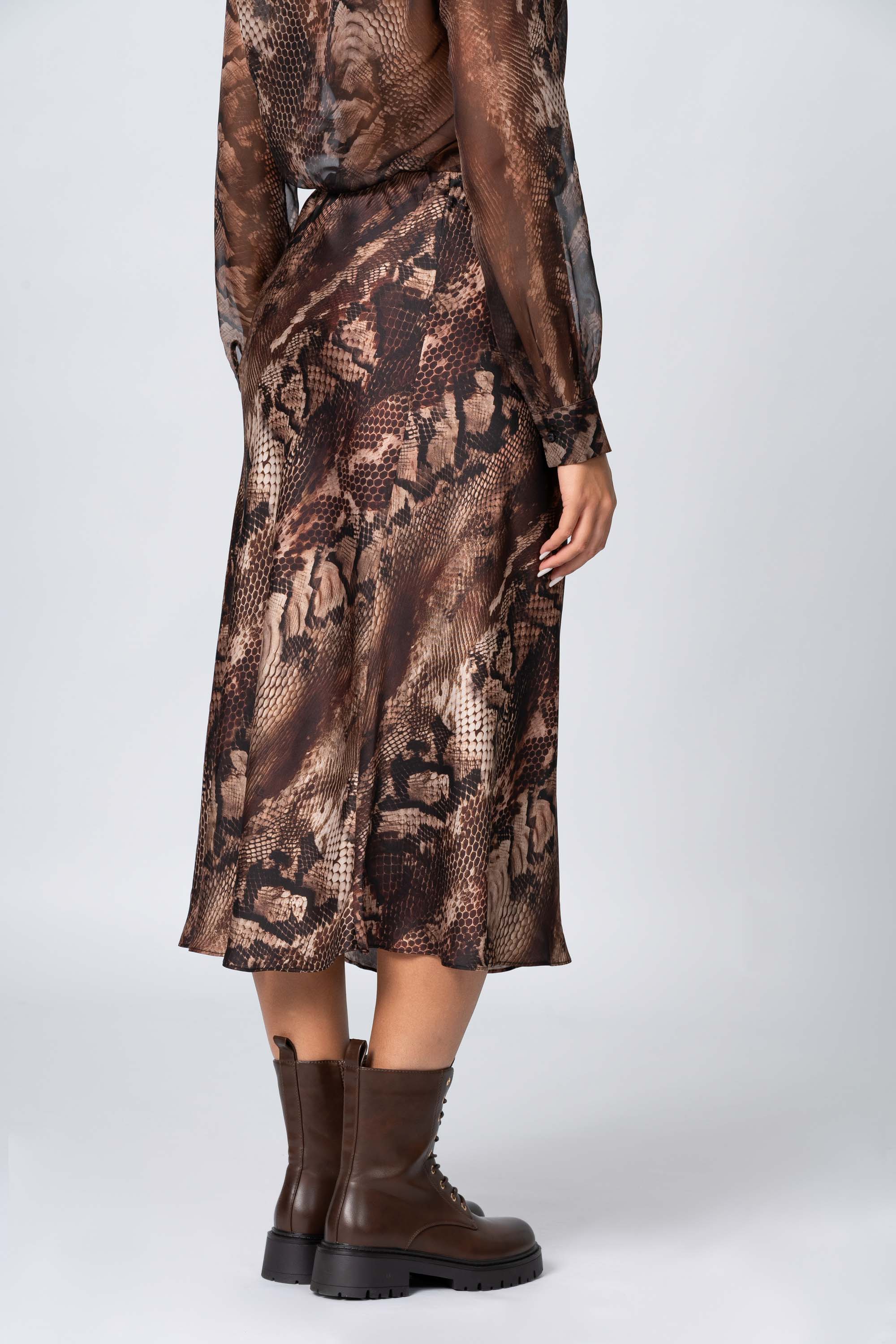 Gonna con stampa animalier - Gonna A Fantasia GABRIELAX - Image 4