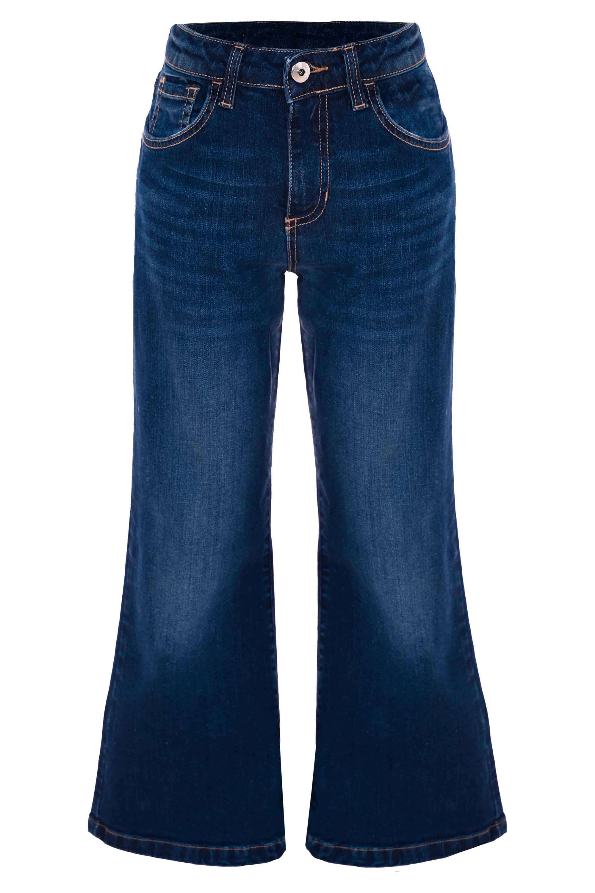 Jeans flare lavaggio scuro - Pantalone Denim TIADA