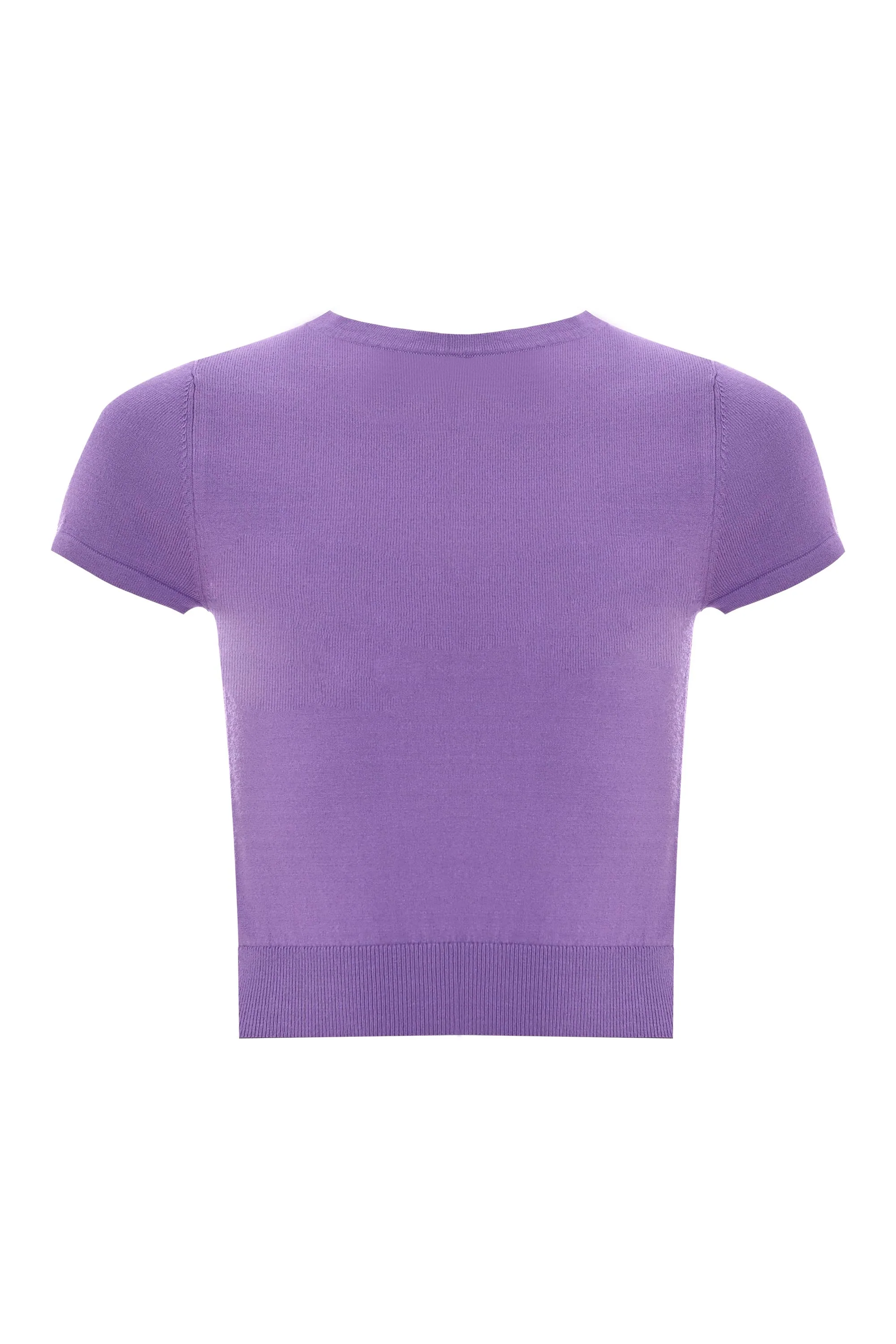 Maglia con bordi a costine - MAGLIA M/M SELINIA - Image 2