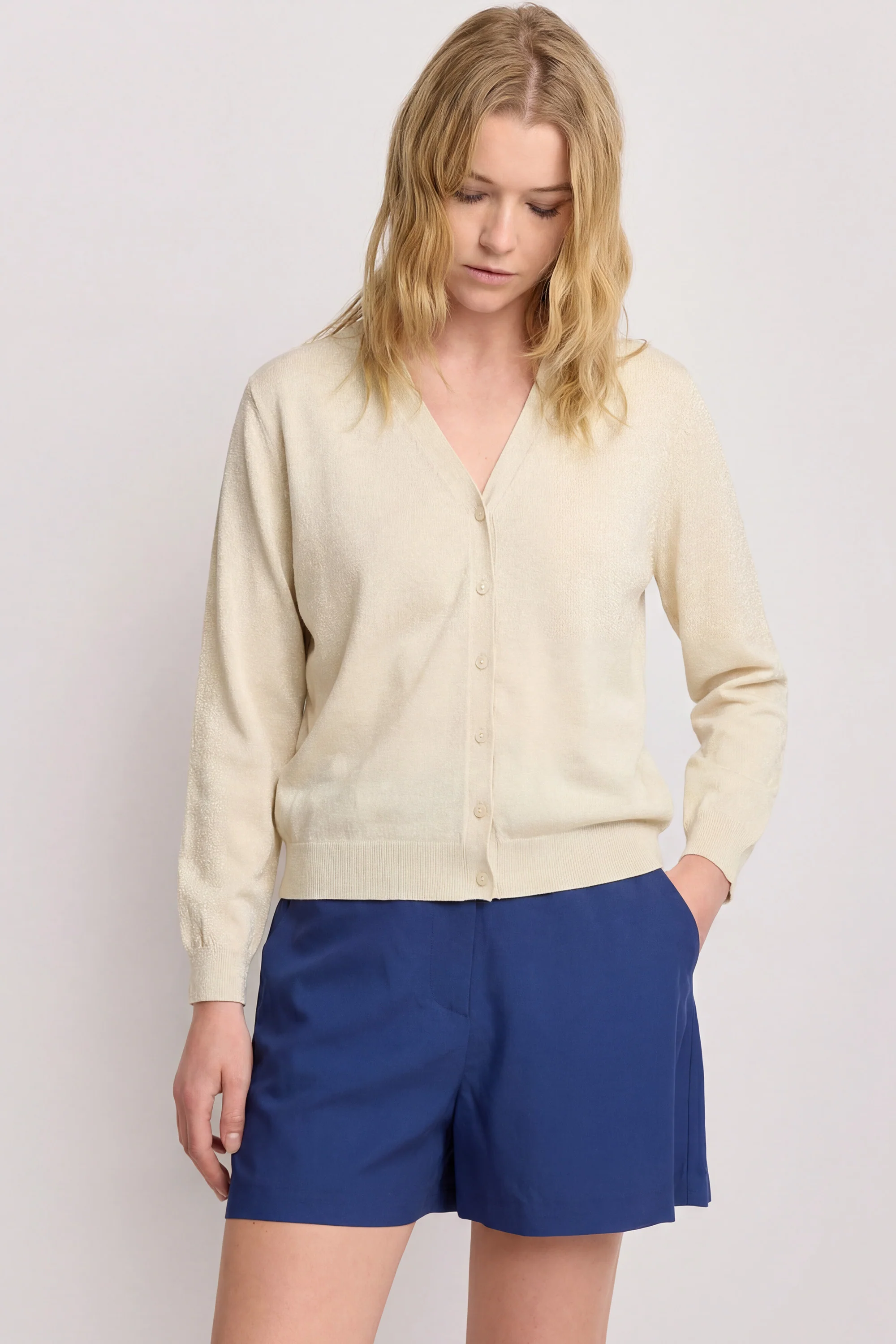 Maglia cardigan button-up - MAGLIA M/L NARCIRIA - Image 5