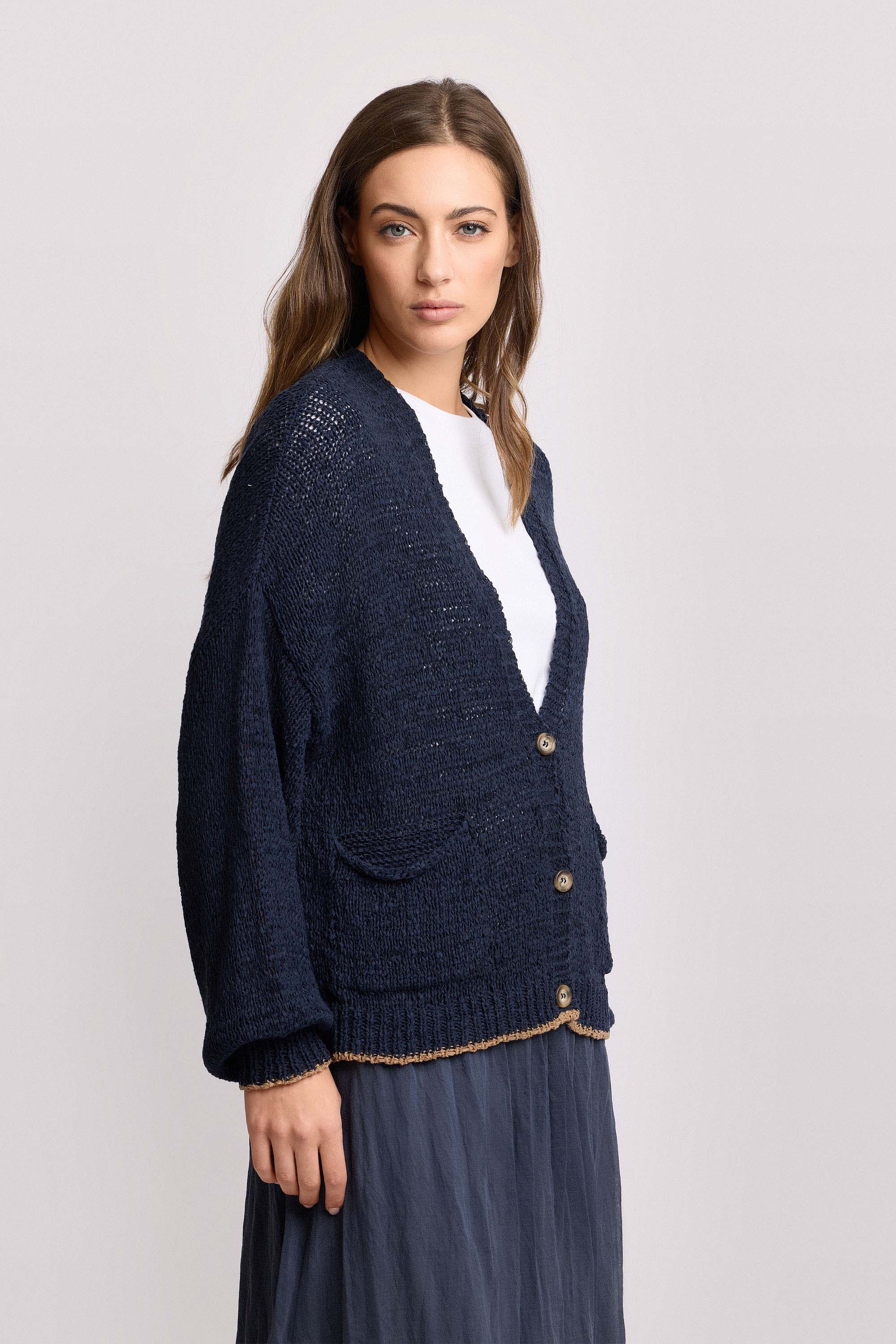 Maglia cardigan oversize - Maglia M/L GAUDENZIA - Image 4