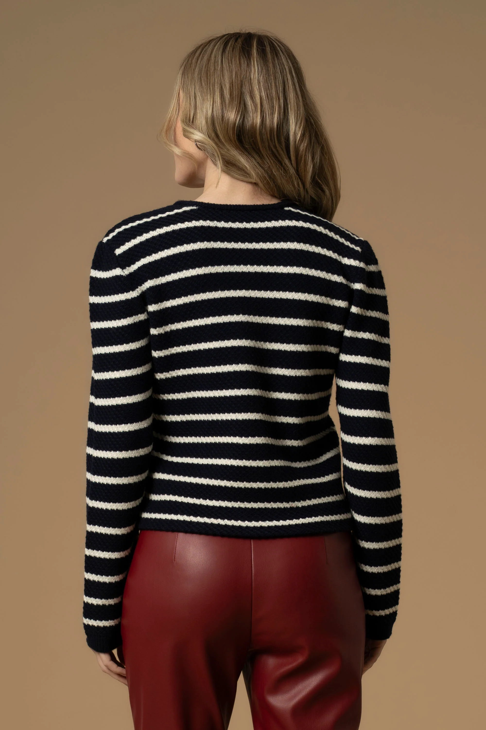Maglia cardigan a righe - Maglia M/L Camlost - Image 4