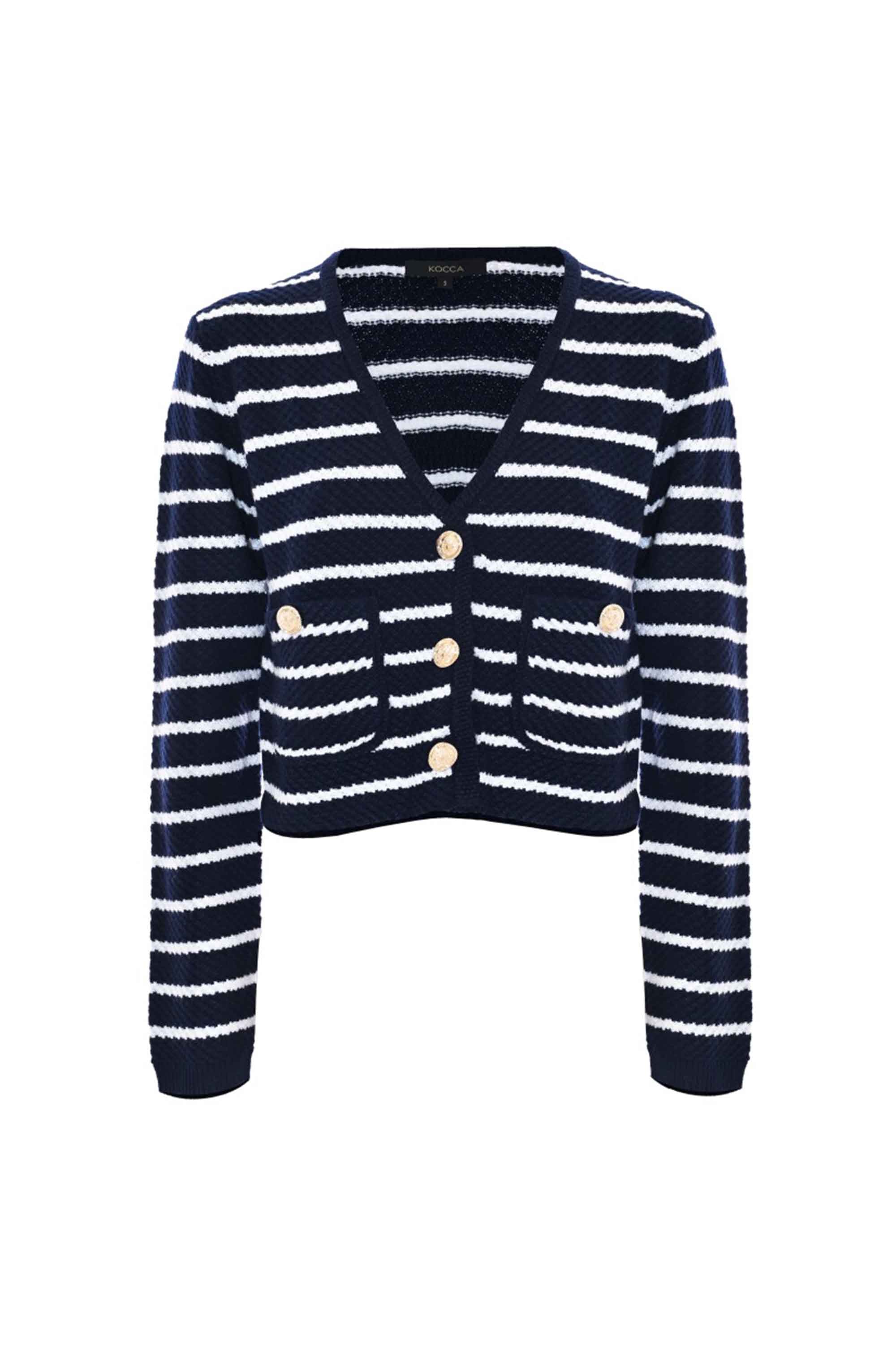 Maglia cardigan a righe - Maglia M/L Camlost - Image 5