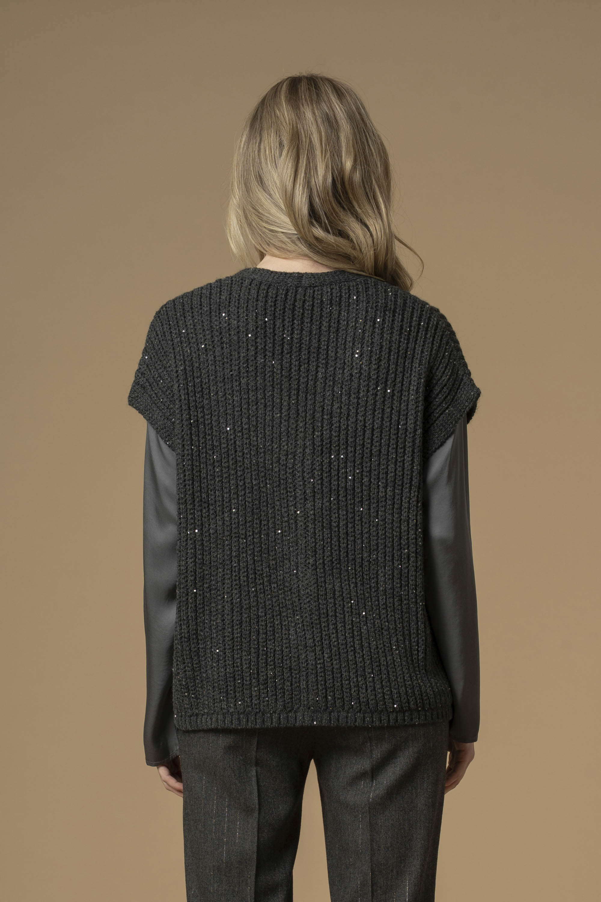 Maglia cardigan senza maniche - Maglia M/M Inisio - Image 3