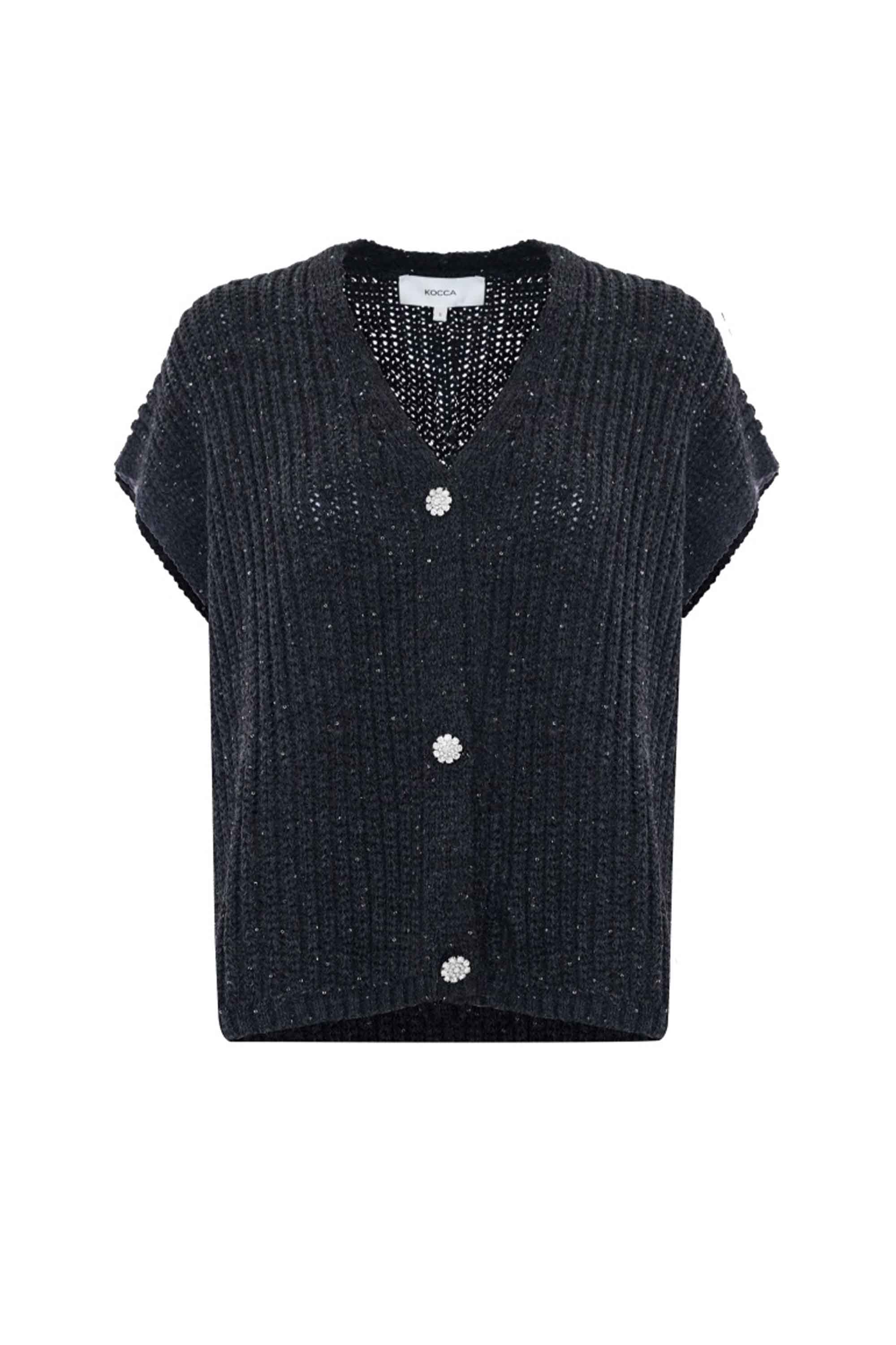 Maglia cardigan senza maniche - Maglia M/M Inisio - Image 4