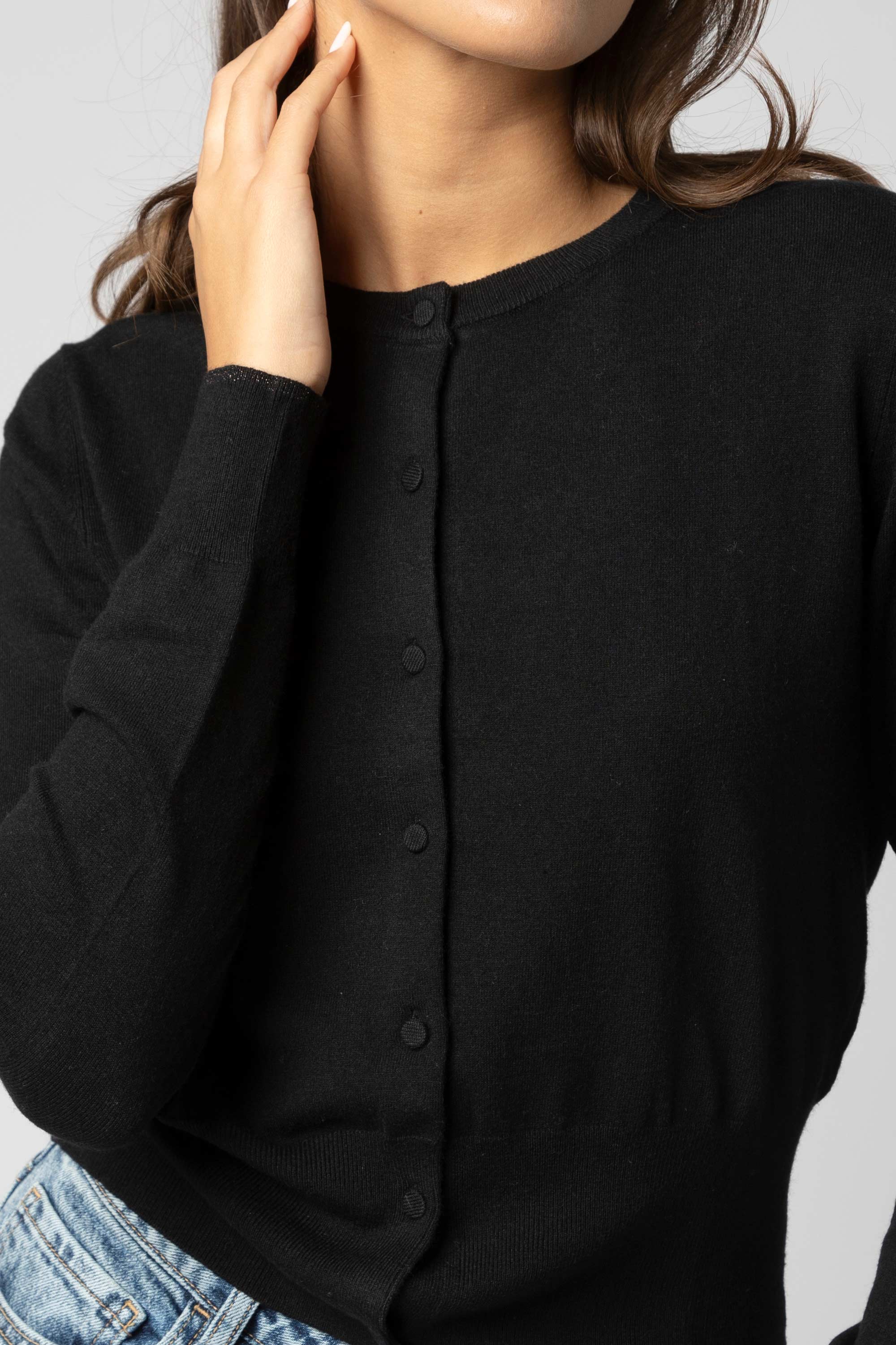 Maglia cardigan stile minimal - Maglia Cardigan M/L AGOTAX - Image 11