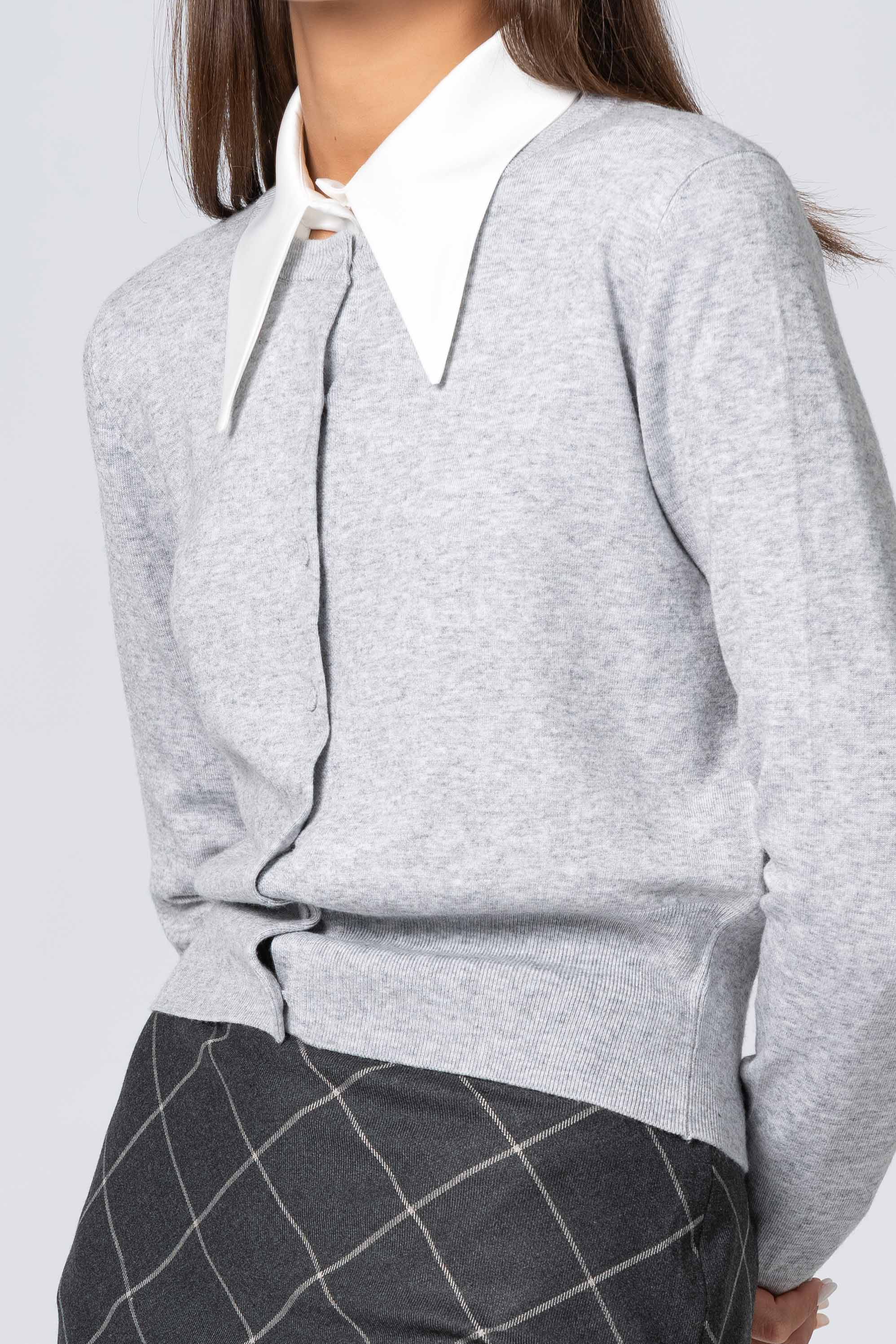 Maglia cardigan stile minimal - Maglia Cardigan M/L AGOTAX - Image 3