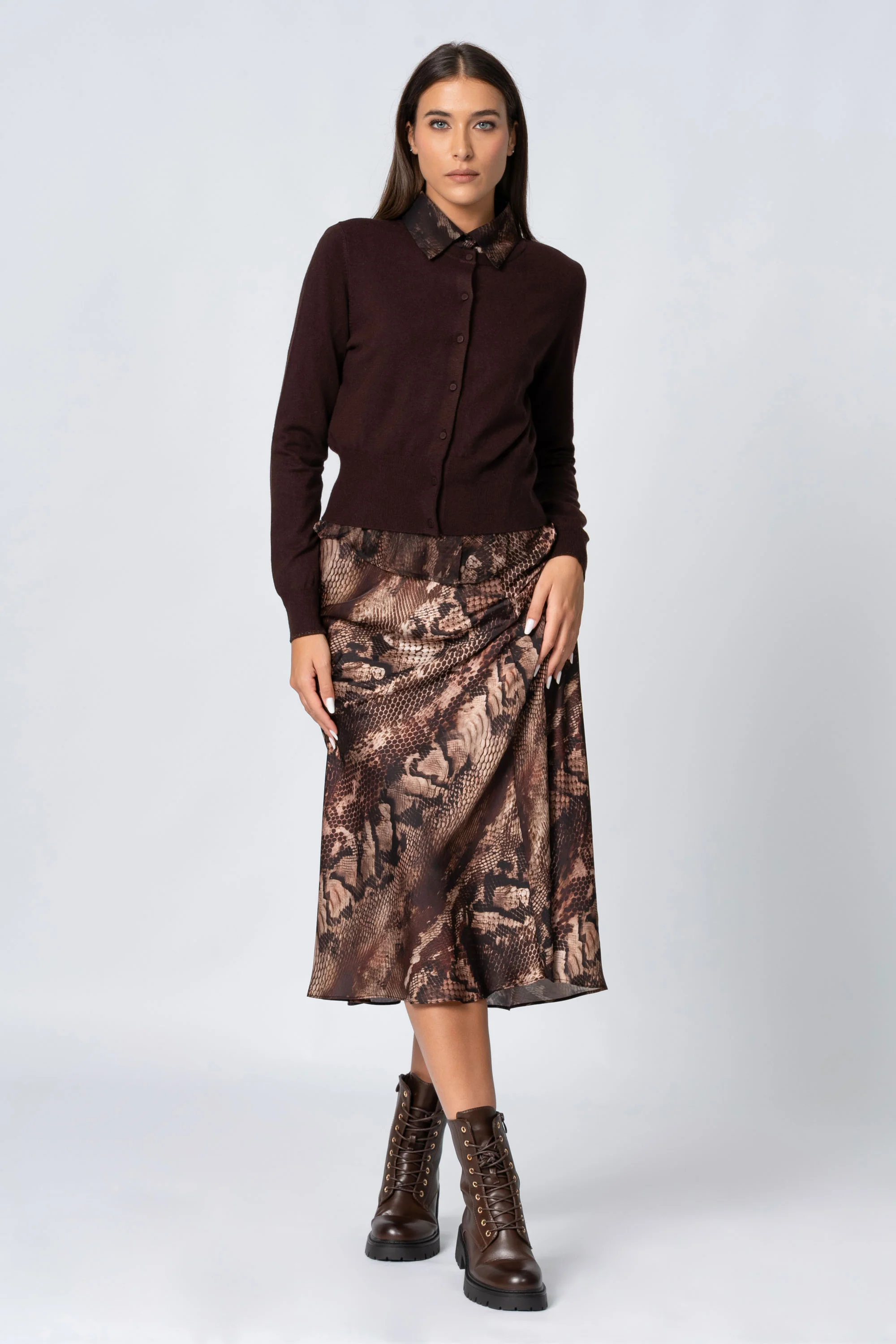 Maglia cardigan stile minimal - Maglia Cardigan M/L AGOTAX - Image 6