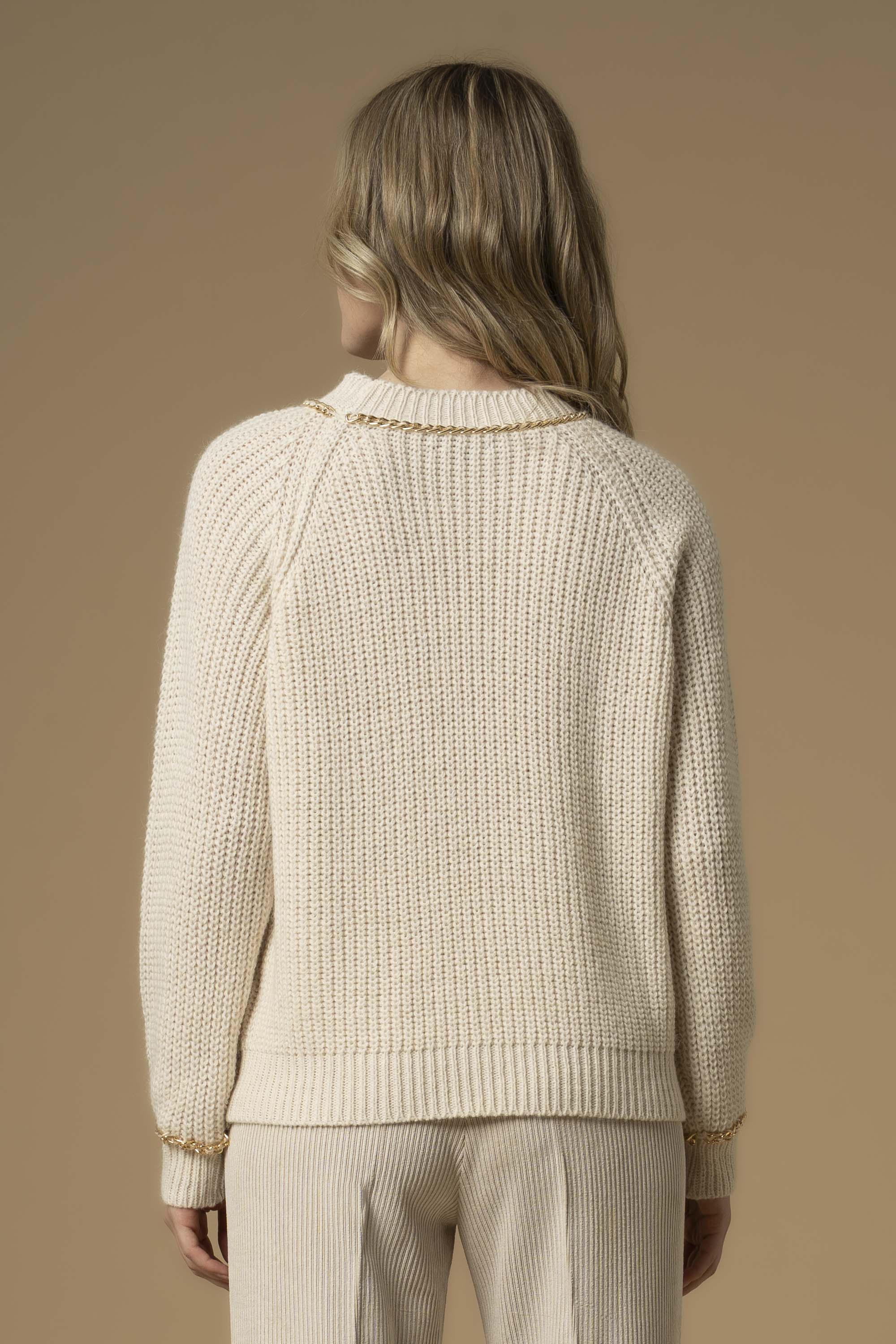 Maglia con catena dorata - Maglia M/L Ienna - Image 2