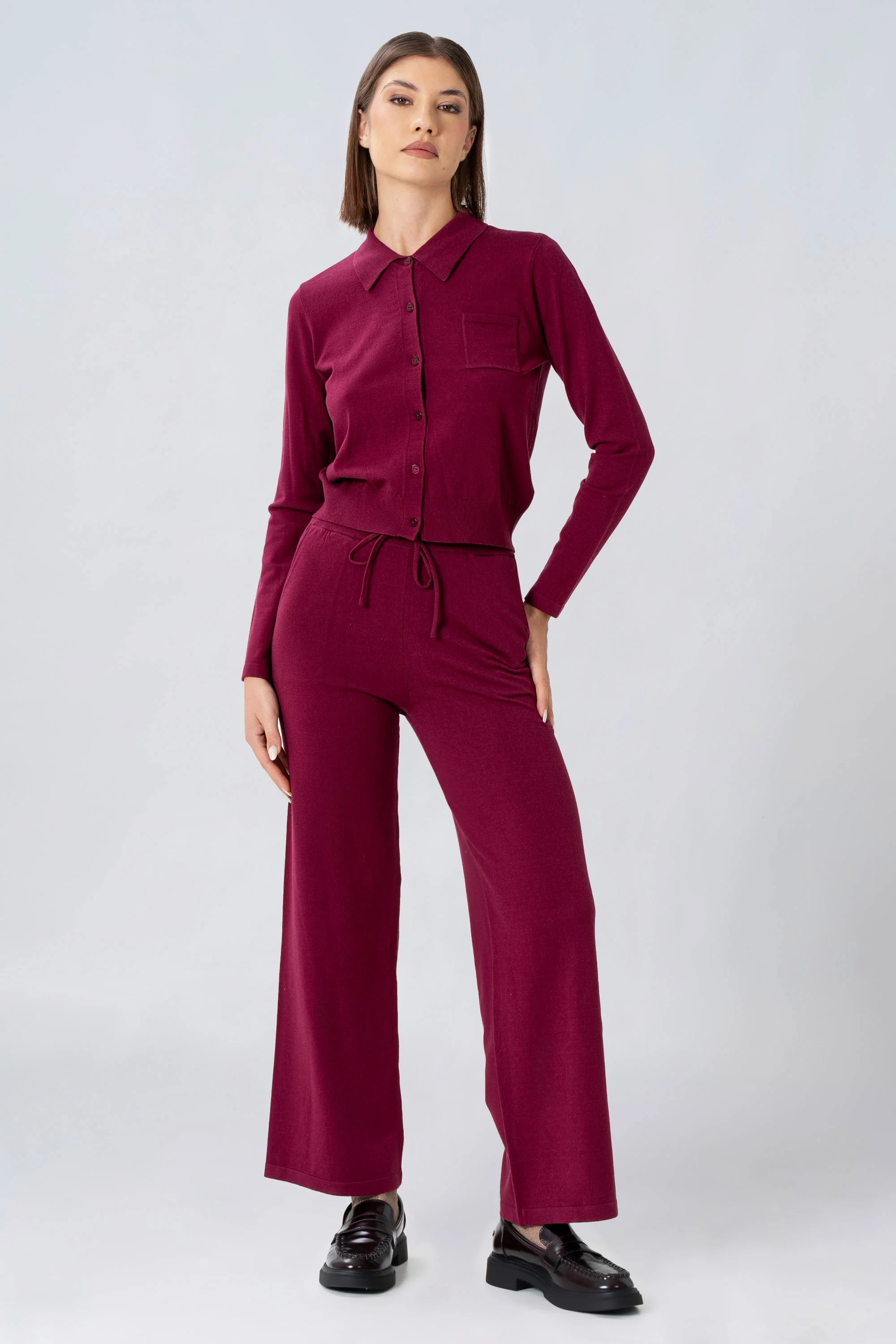 Maglia con colletto a punta - Maglia M/L VEAX - Image 6