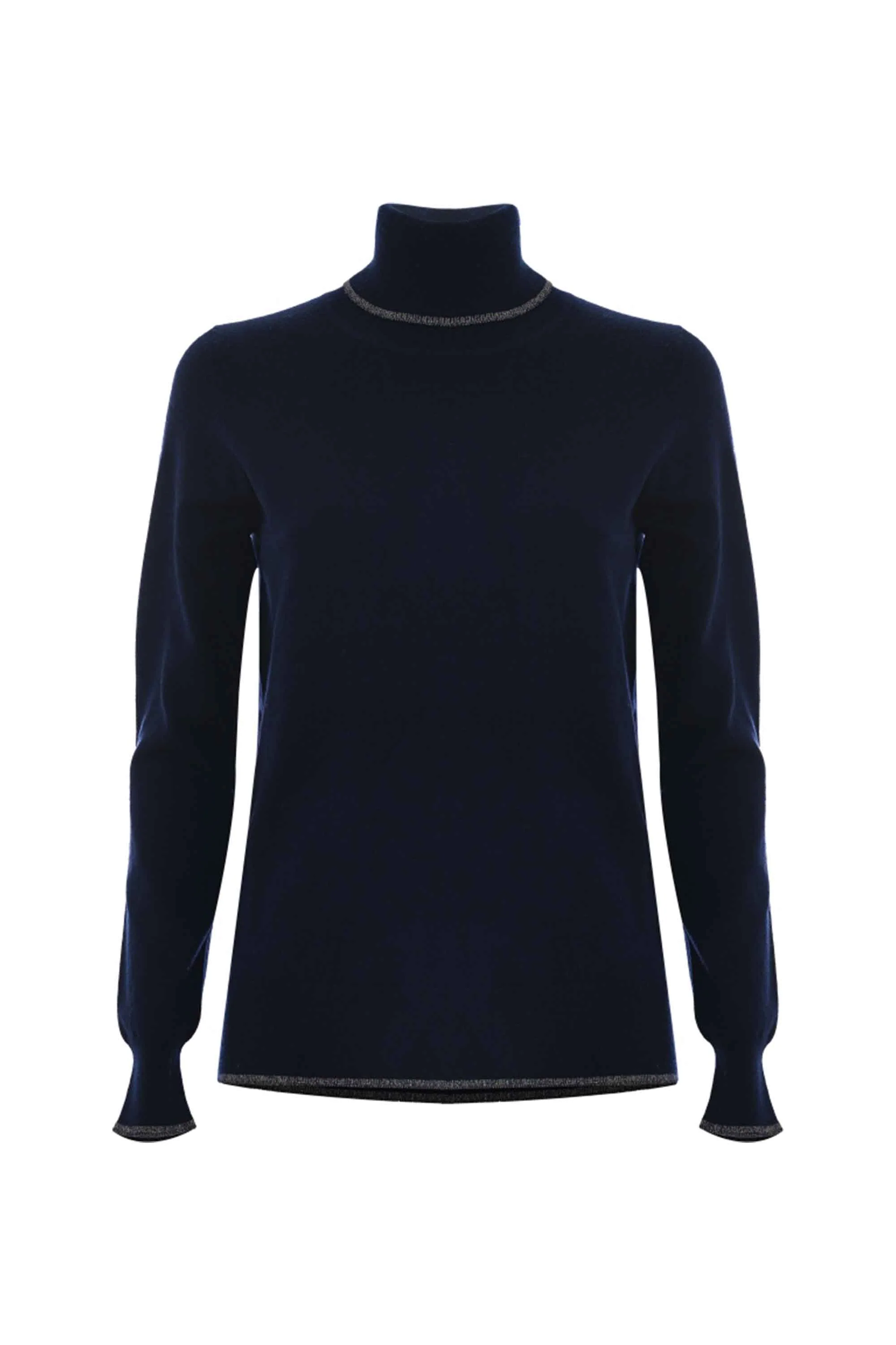 Maglia a collo alto con dettagli in strass - Maglia M/L Vally - Image 10