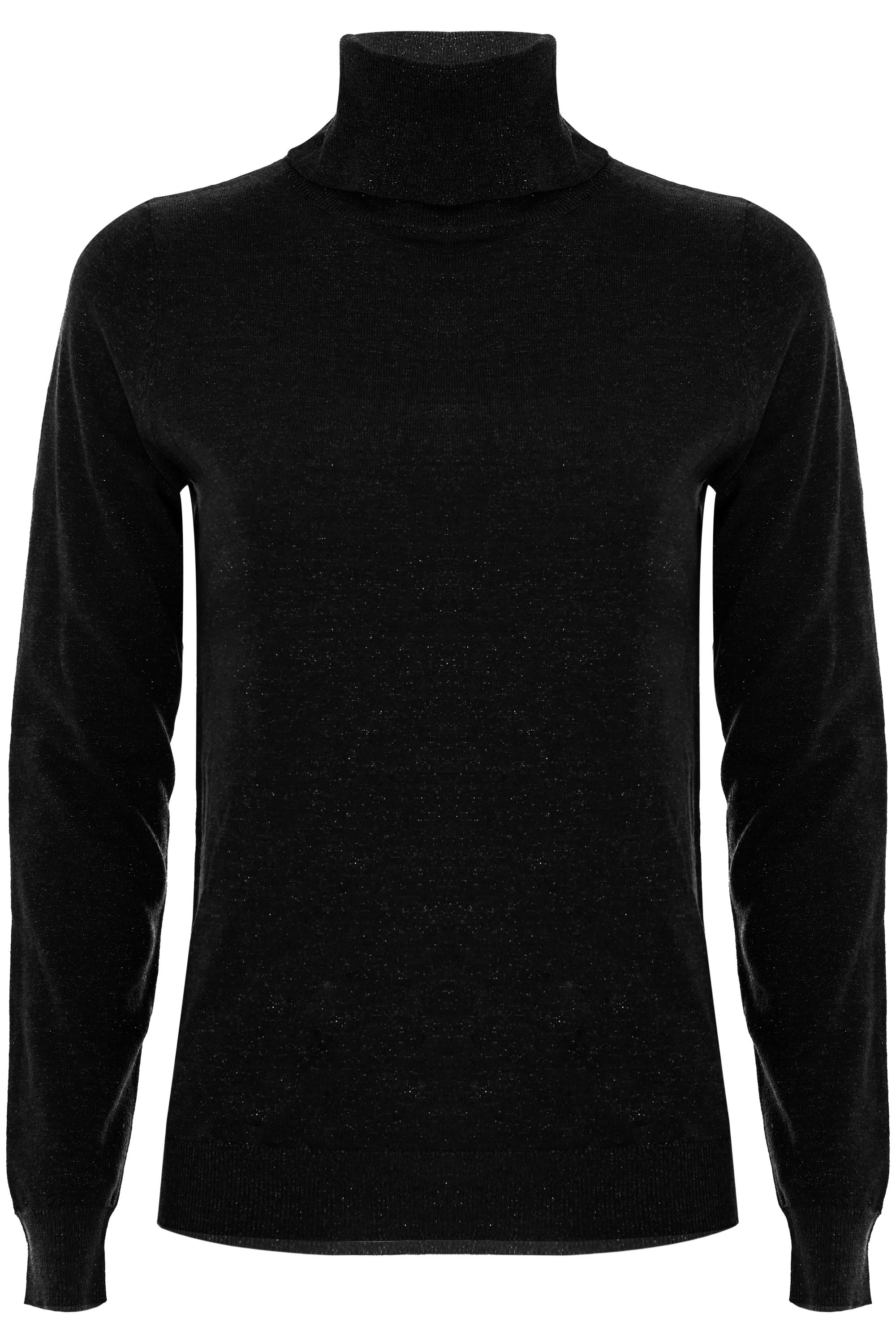 Maglia a collo alto in lurex - Maglia M/L Mauricia - Image 11
