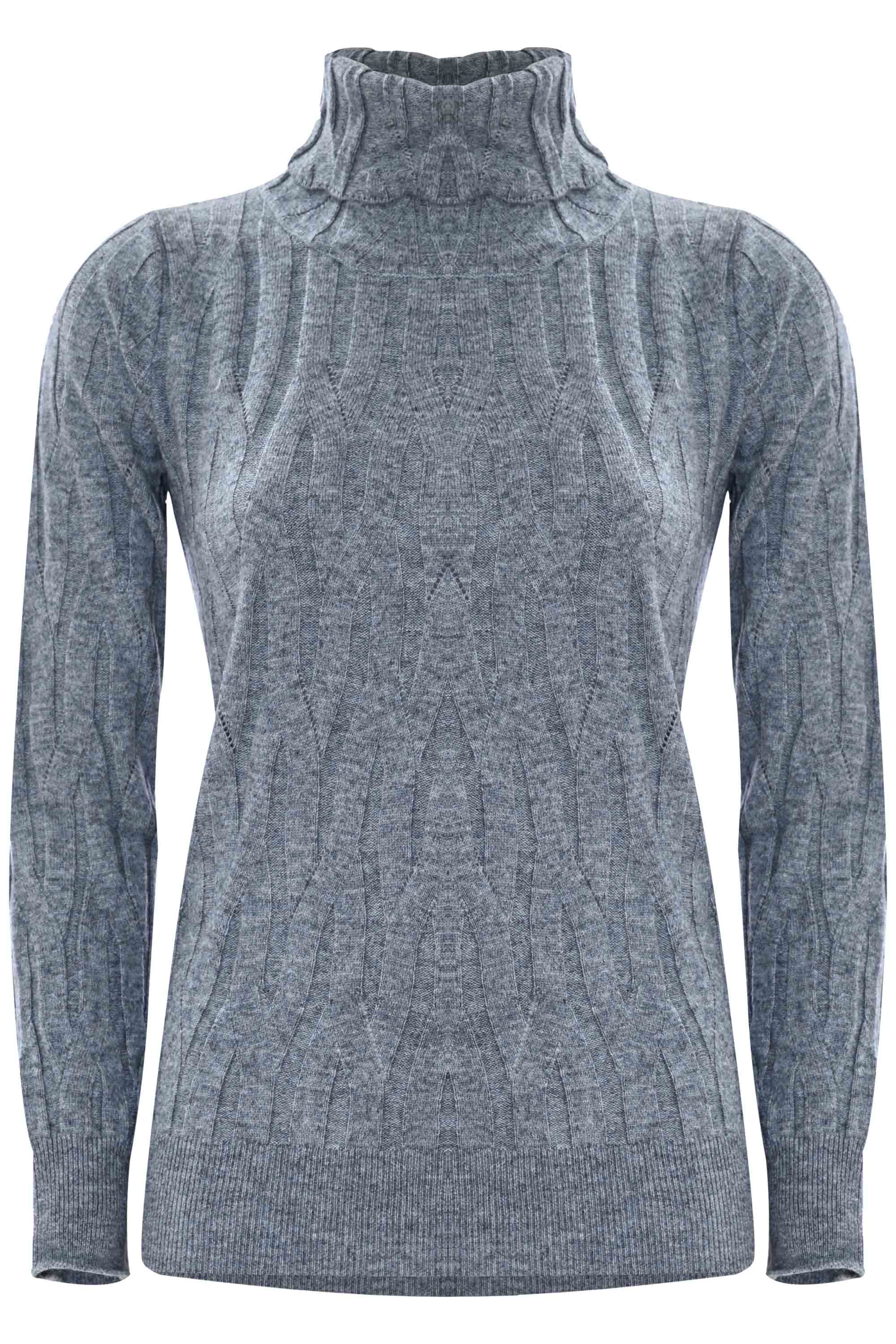 Maglia con collo alto morbido - Maglia M/L Dasio - Image 11