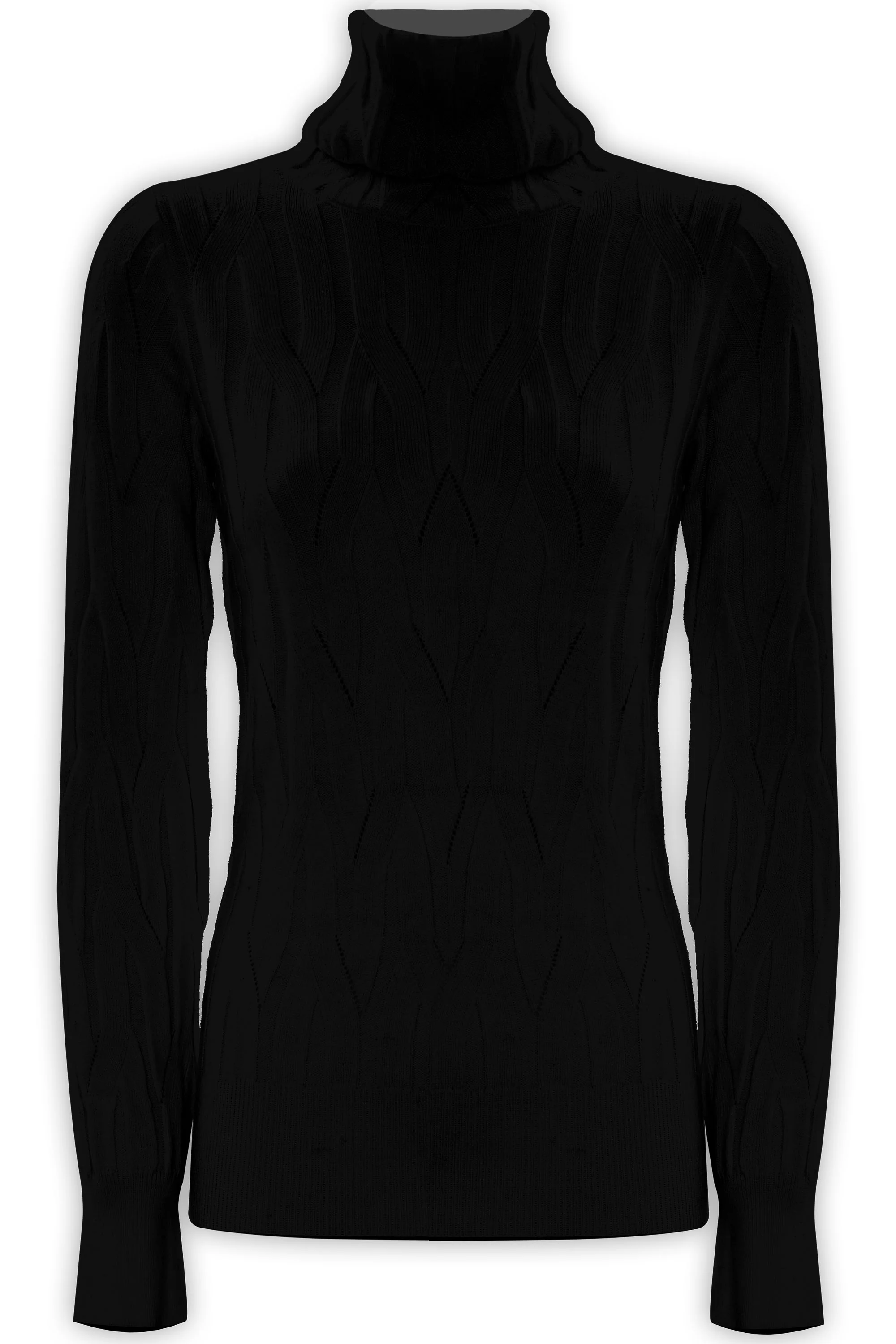 Maglia con collo alto morbido - Maglia M/L Dasio - Image 12