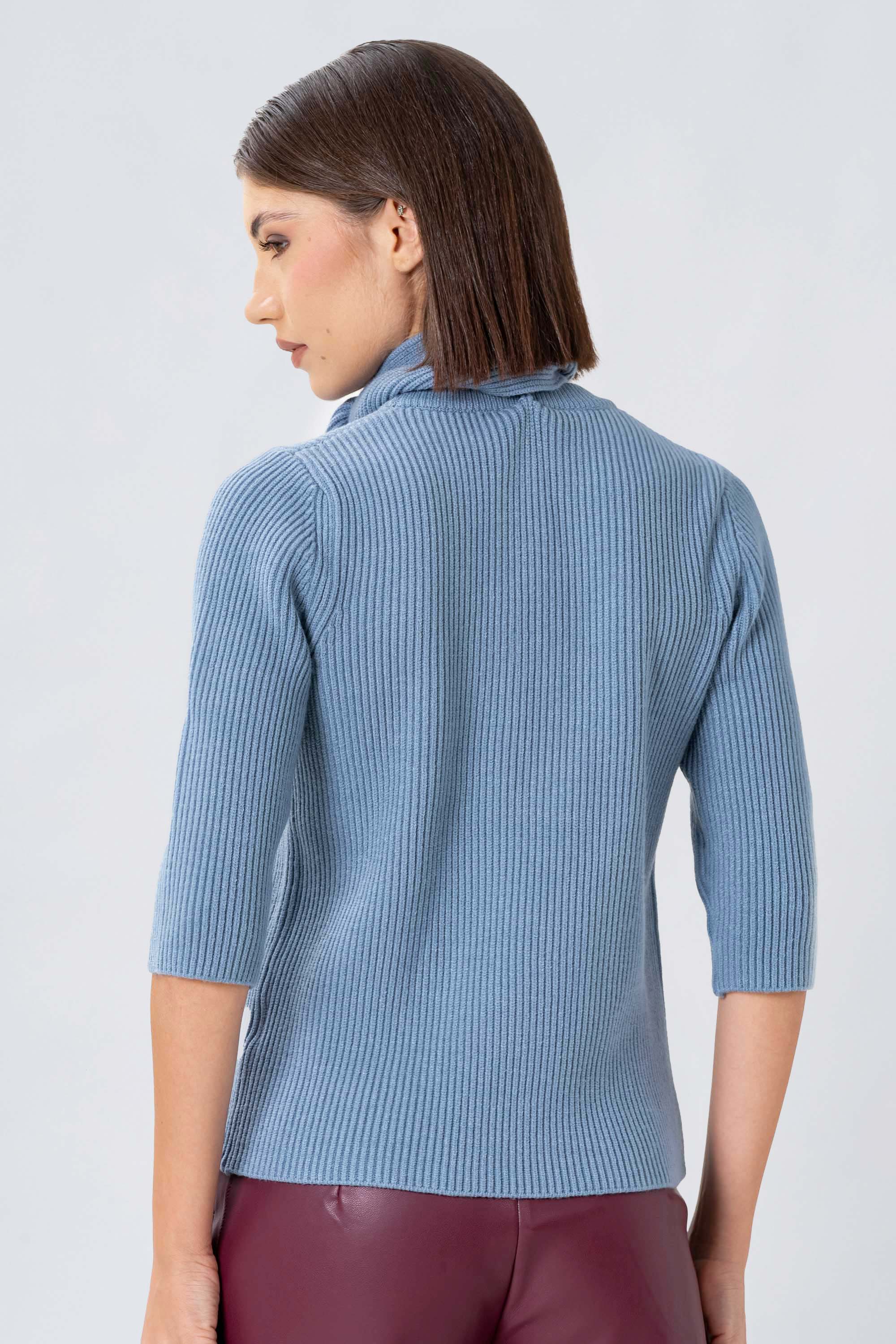 Maglia con collo a sciarpa - MAGLIA M/L NICOLAX - Image 8