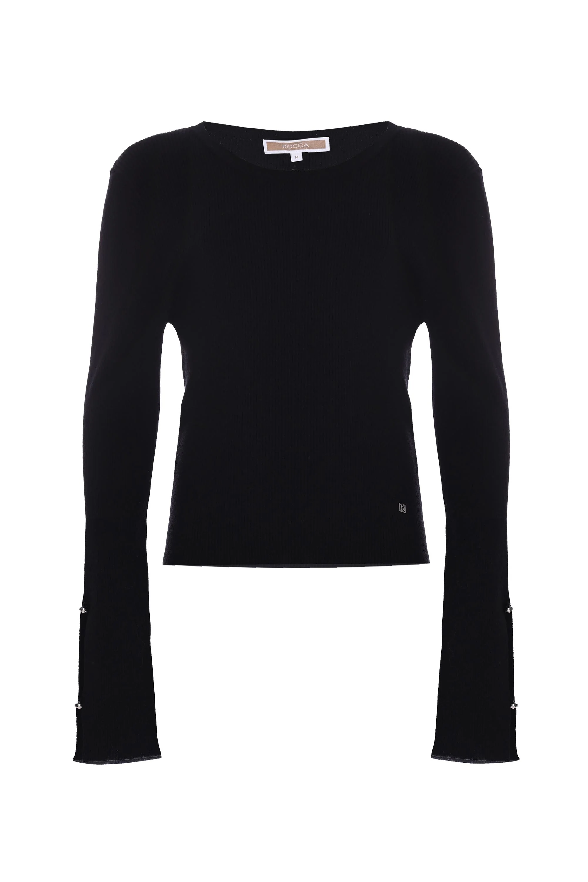 Maglia con bottoni gioiello - MAGLIA M/L UABELI
