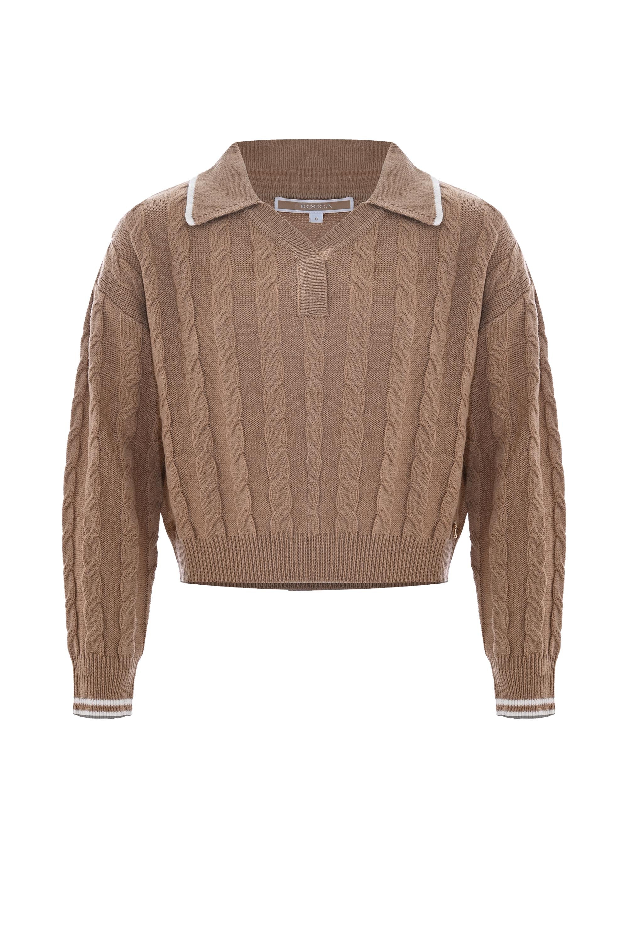 Maglia con colletto a polo - MAGLIA M/L VILIANA