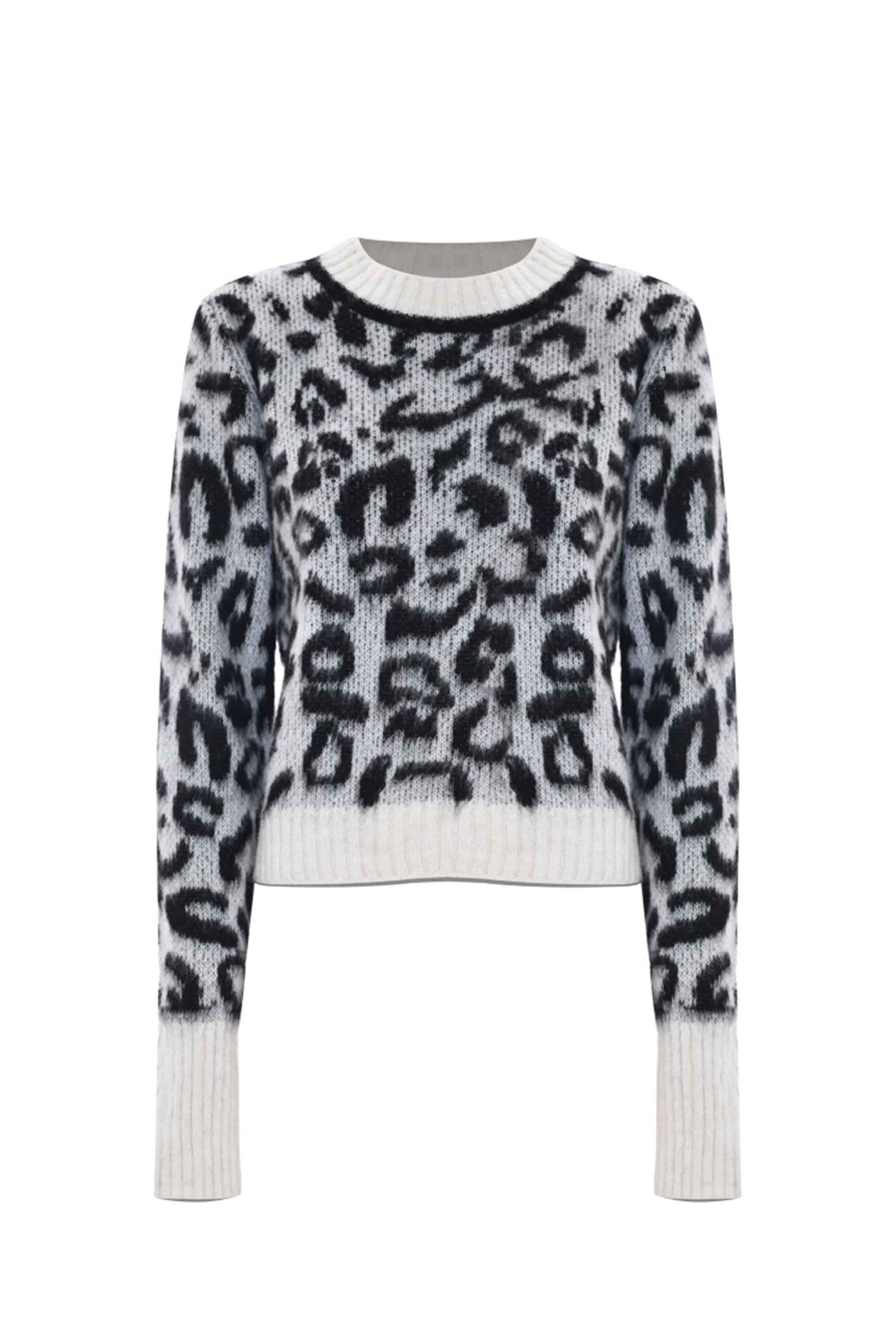 Maglia corta stampa animalier - Maglia M/L Pienza - Image 4
