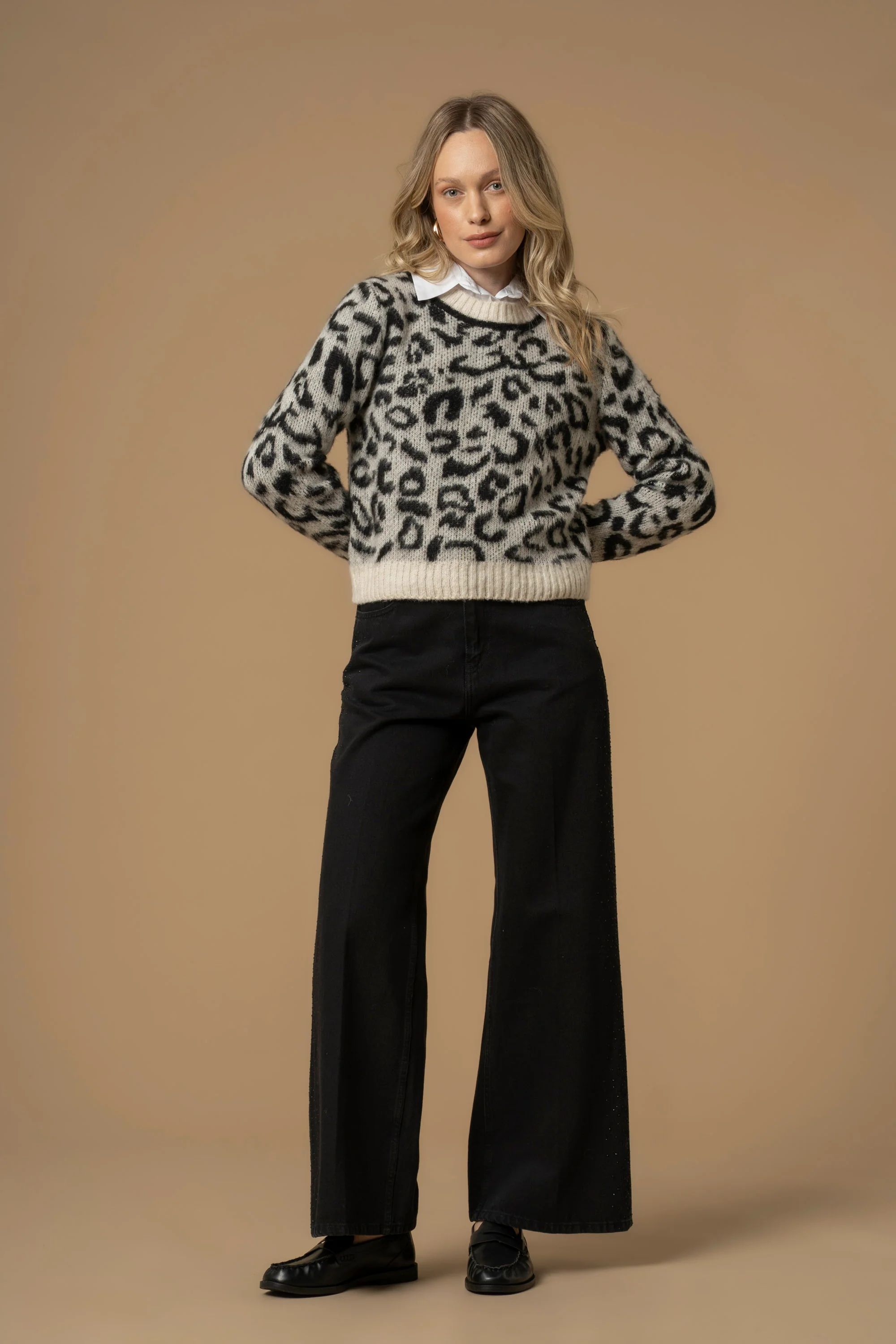 Maglia corta stampa animalier - Maglia M/L Pienza - Image 7