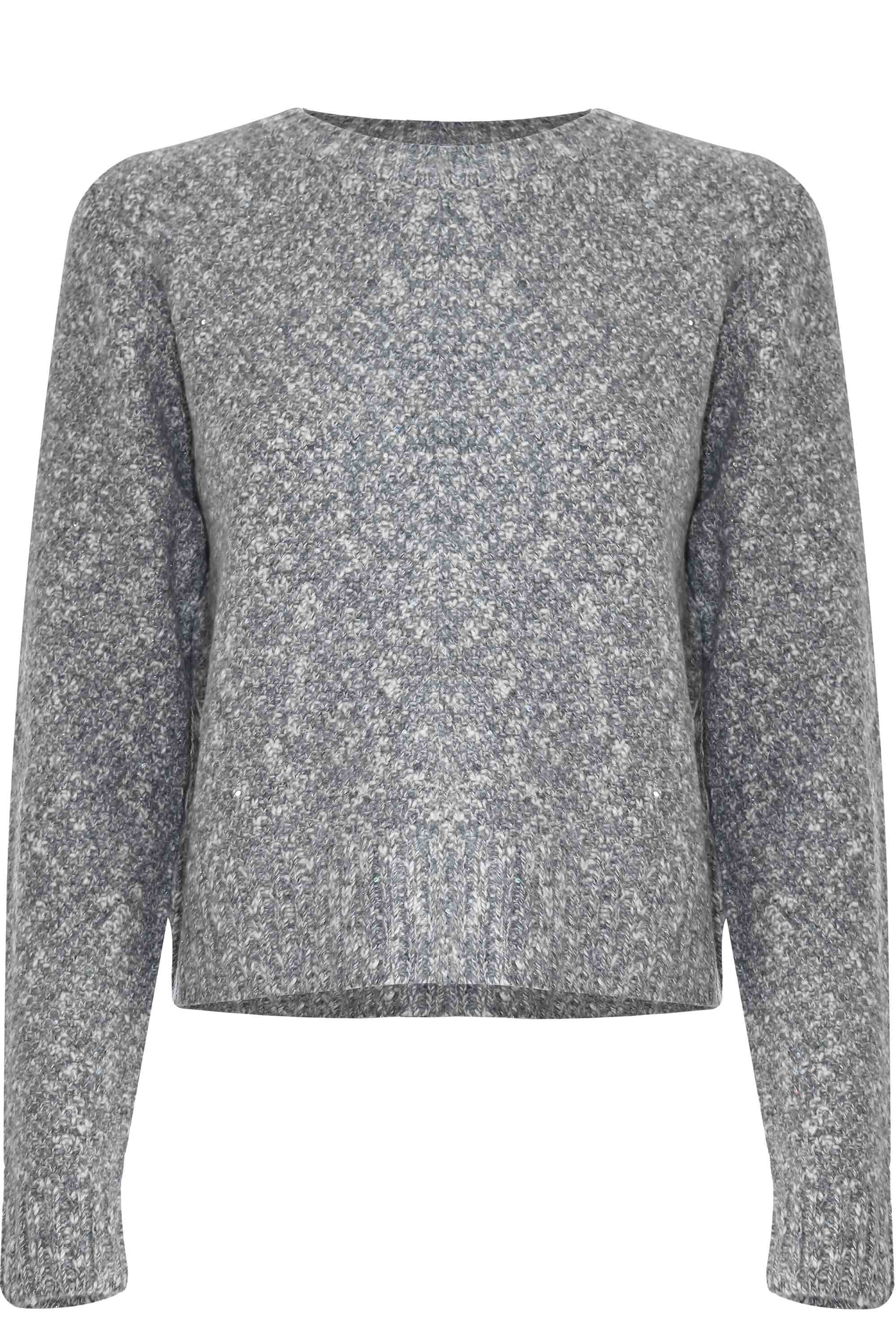 Maglia corta con trama melange - Maglia M/L Mielina - Image 11