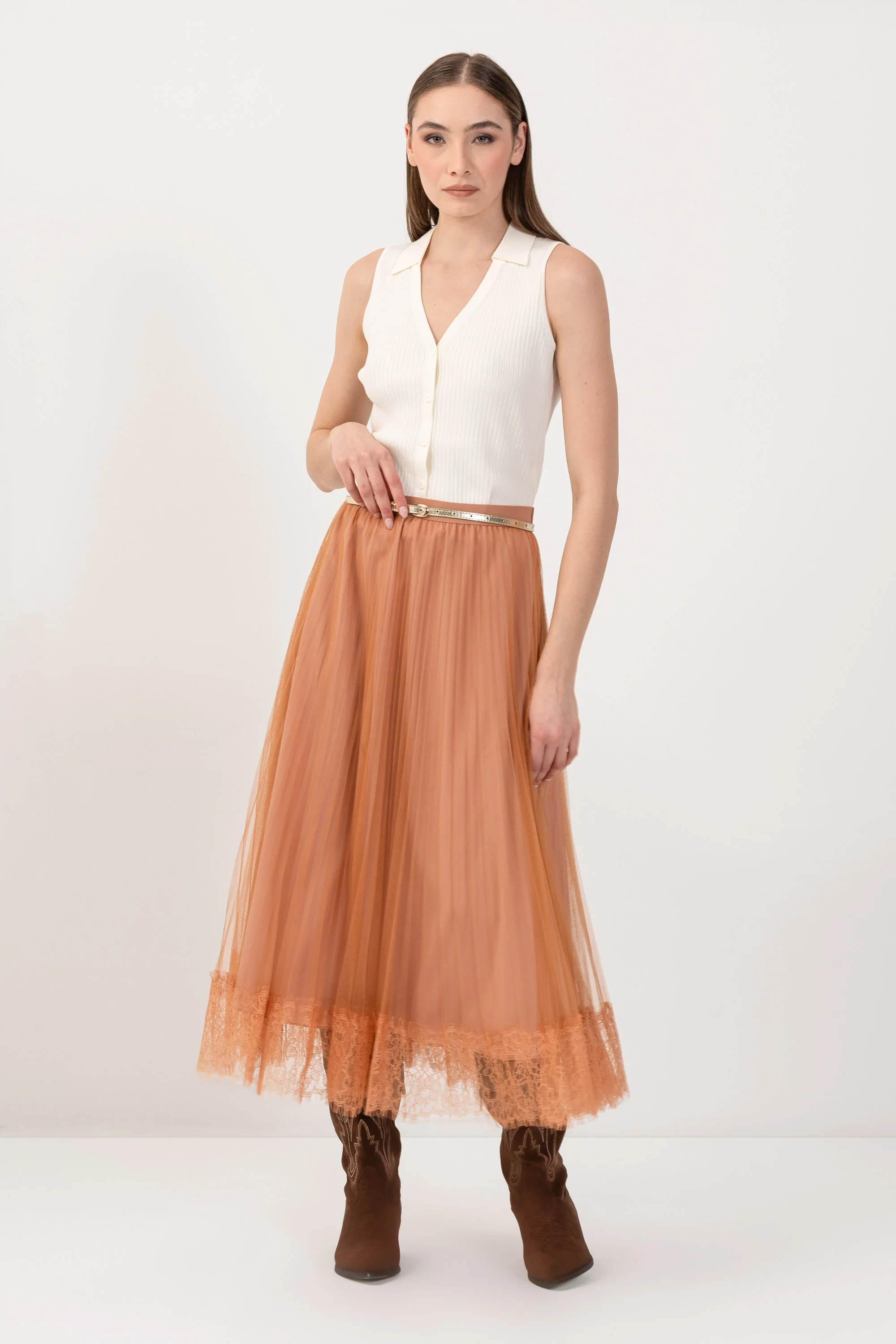 Maglia a costine - MAGLIA S/M ANTONIAX - Image 3