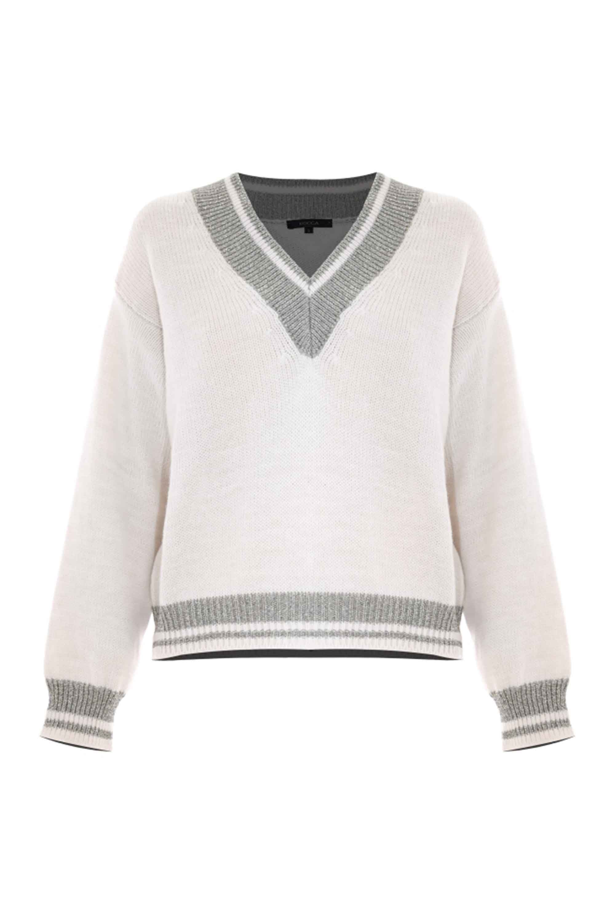 Maglia con costine in lurex - Maglia M/L Aligina - Image 5