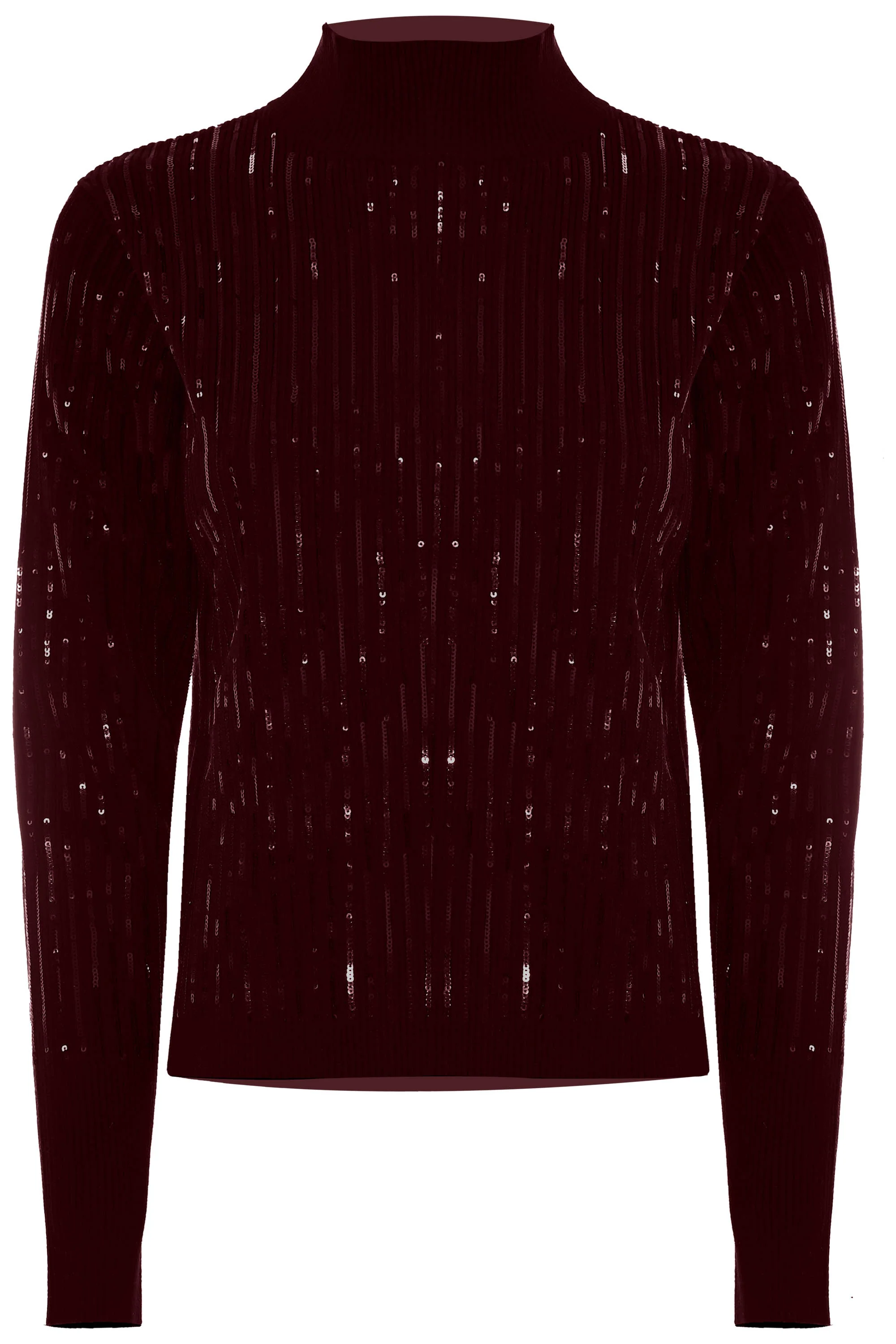 Maglia crop a collo alto con strass - Maglia M/L Clizio - Image 6