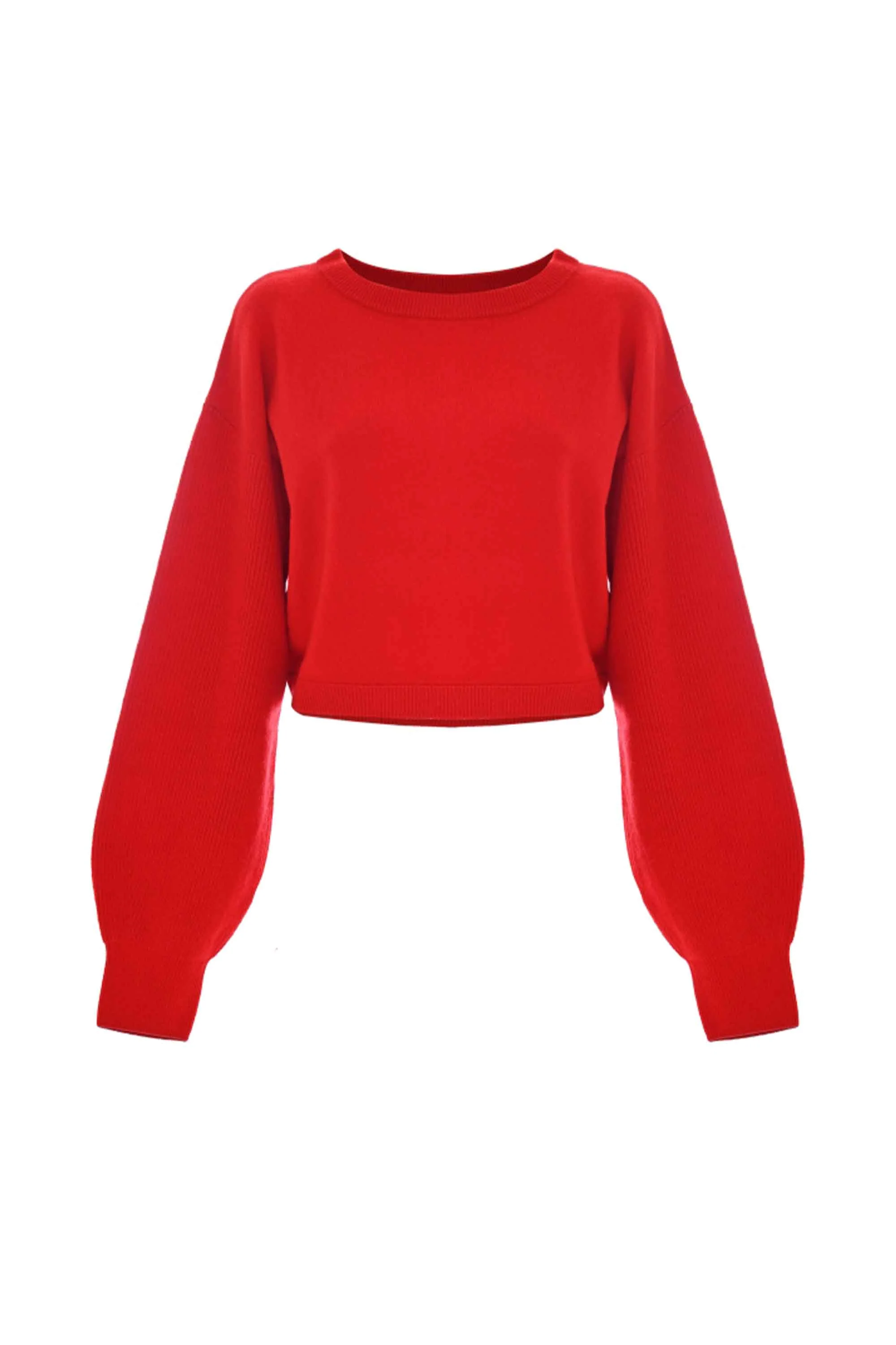 Maglia crop in lana e cachemire - Maglia M/L Ane - Image 5