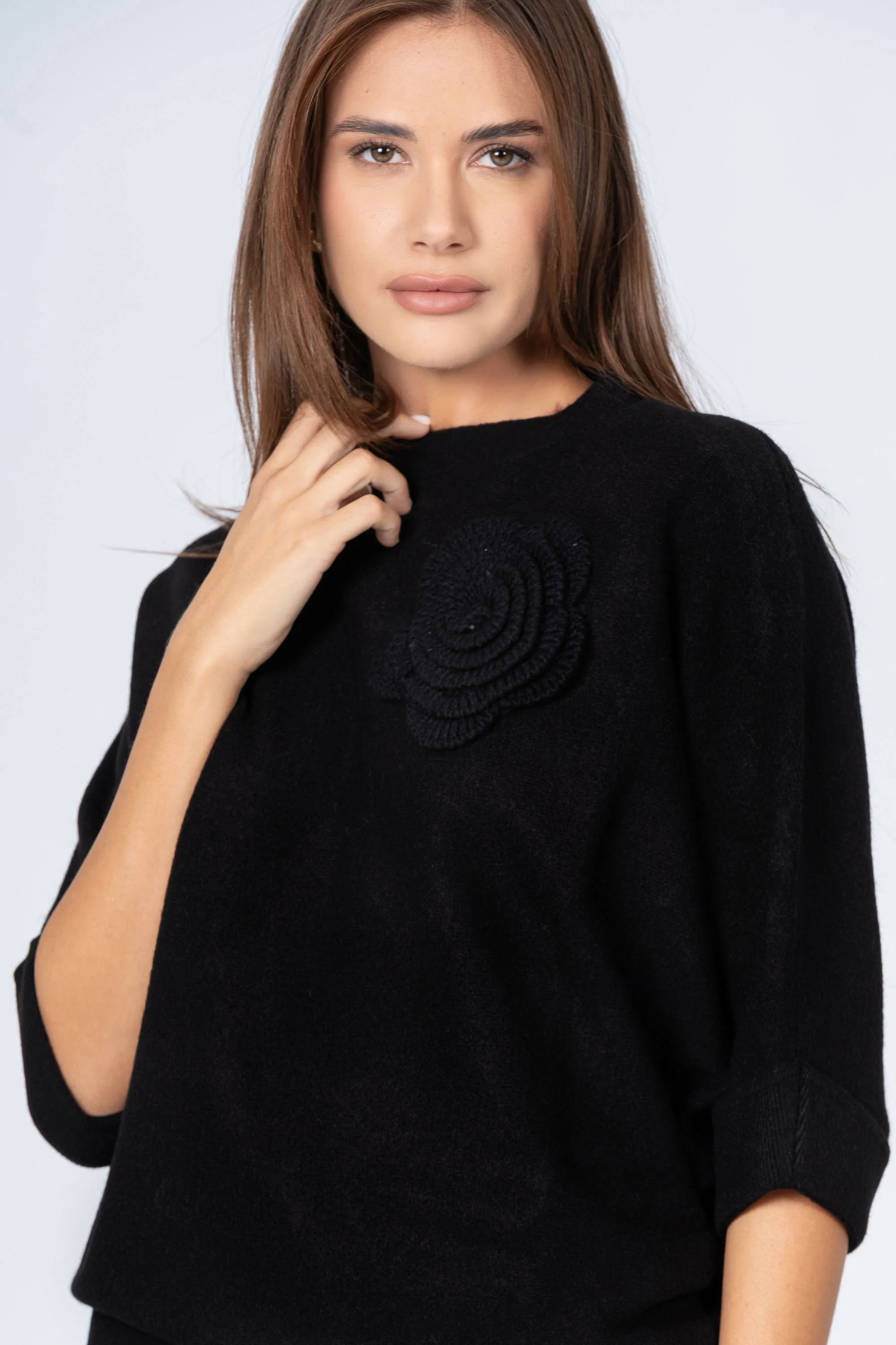 Maglia con decorazione floreale - MAGLIA M/L HALPINAX - Image 6