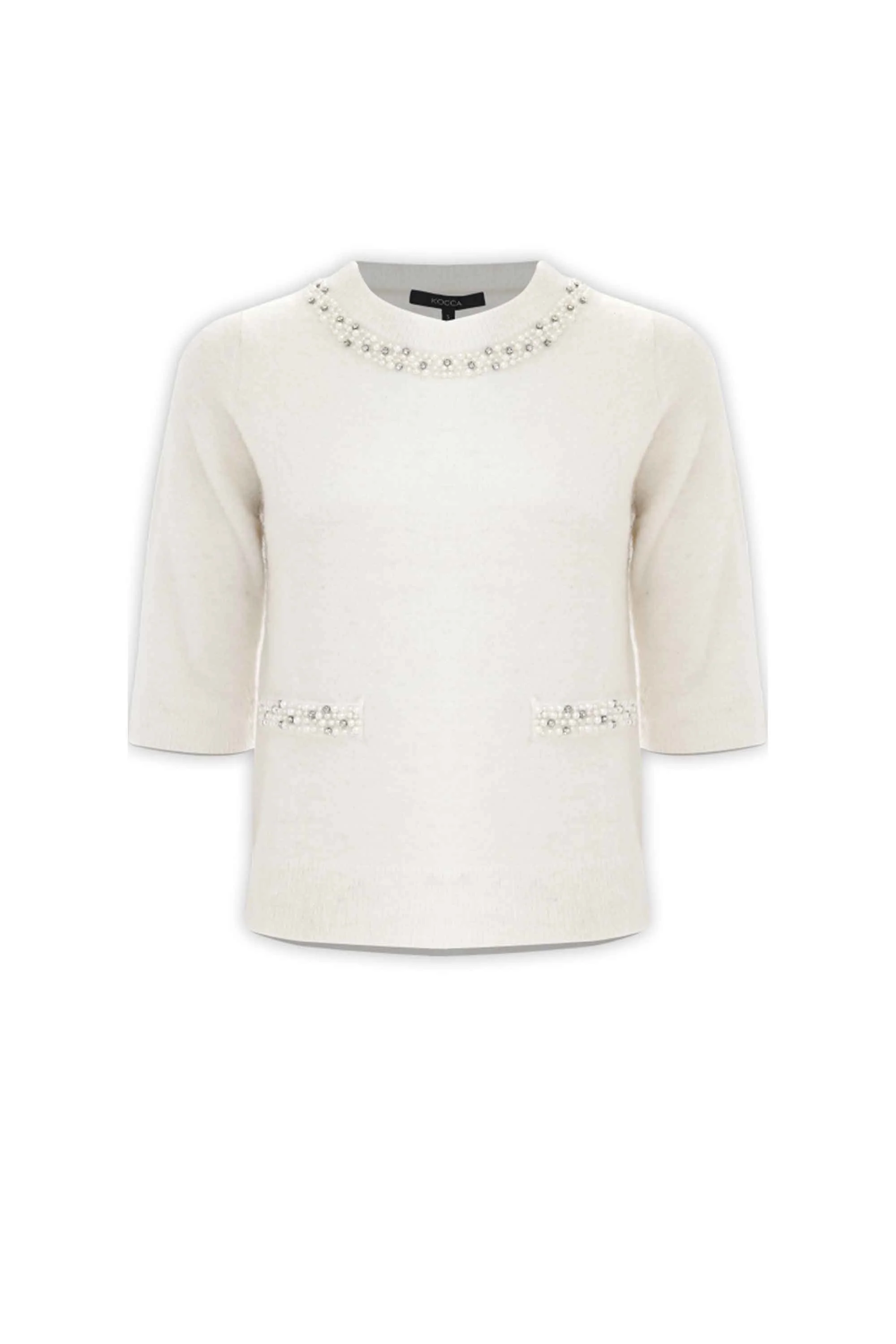 Maglia con dettagli in perle - Maglia M/L Anouska - Image 10