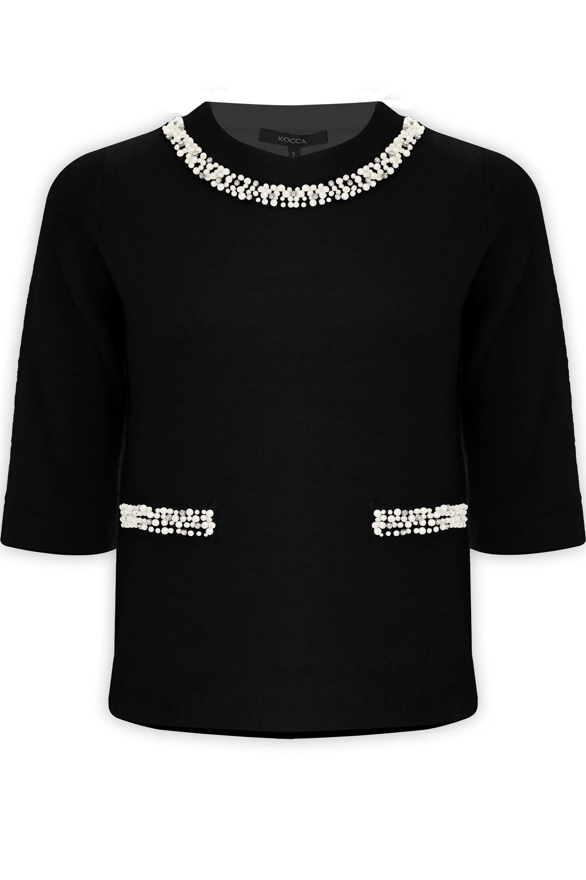 Maglia con dettagli in perle - Maglia M/L Anouska - Image 11