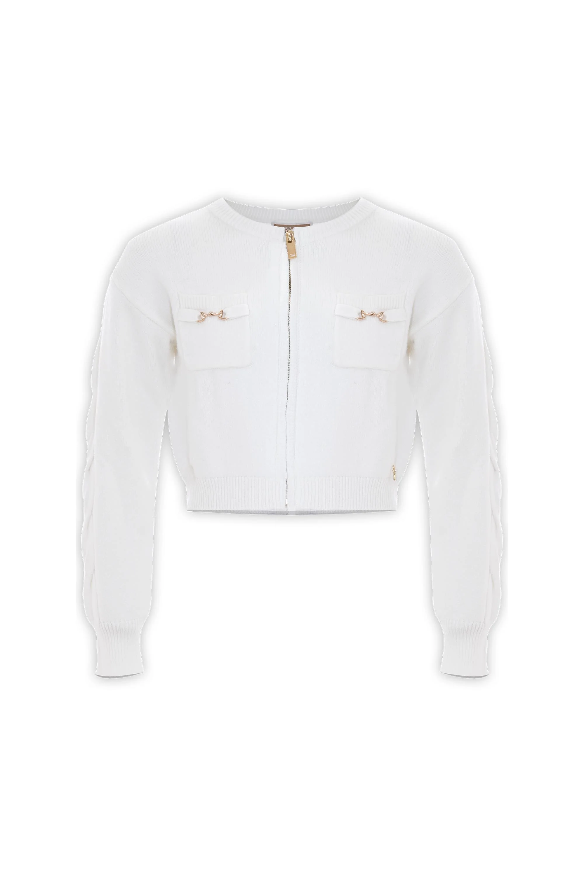 Maglia girocollo con dettagli gioiello - MAGLIA M/L WARIN