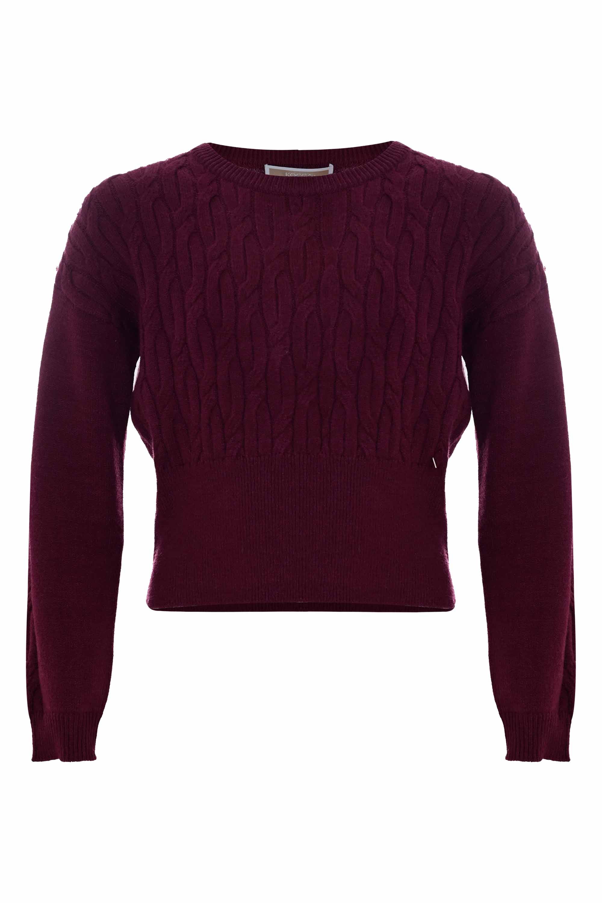 Maglia girocollo intrecciata - Maglia M/L TIRLAR